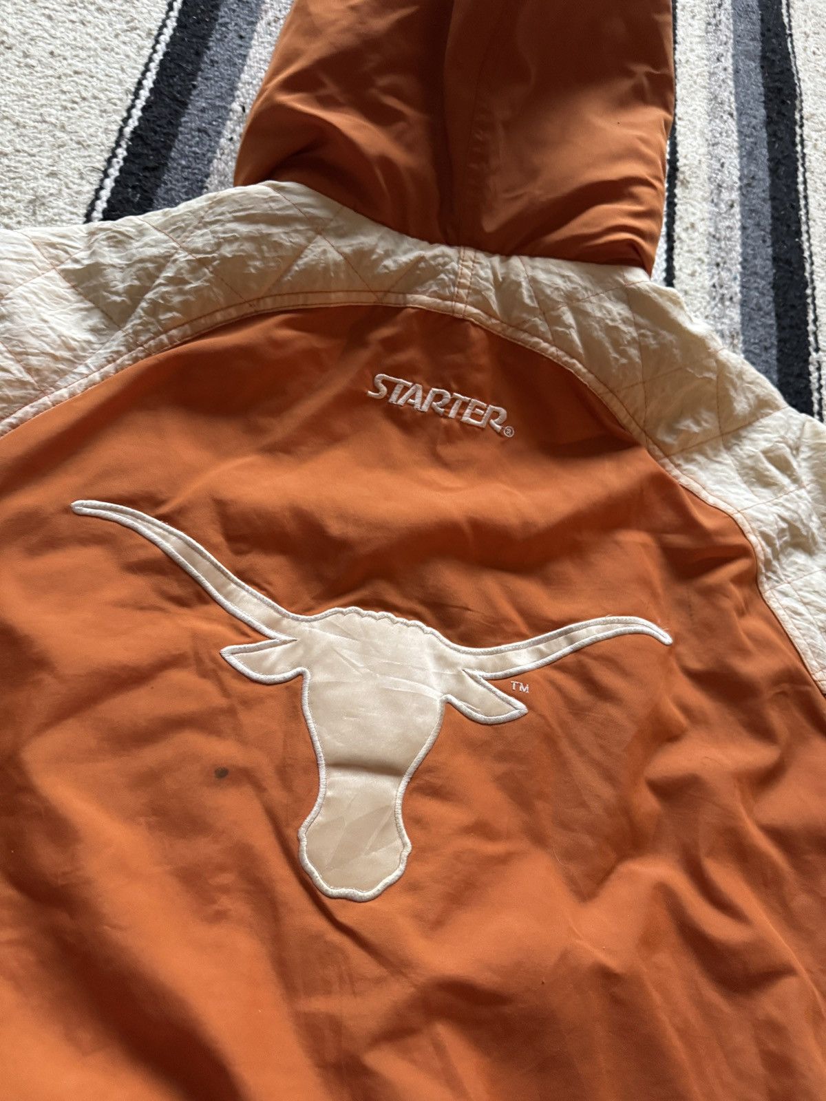 Starter Vintage 90s University of Texas UT Longhorns Starter Jacket Size US L / EU 52-54 / 3 - 12 Thumbnail