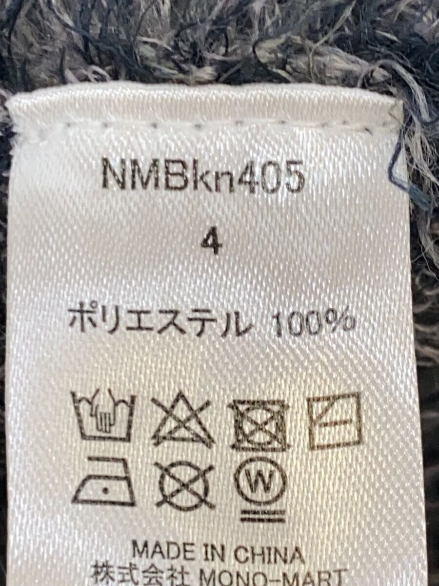 Number (N)ine Argyle Fluffy Knit Sweater Size US XL / EU 56 / 4 - 5 Thumbnail