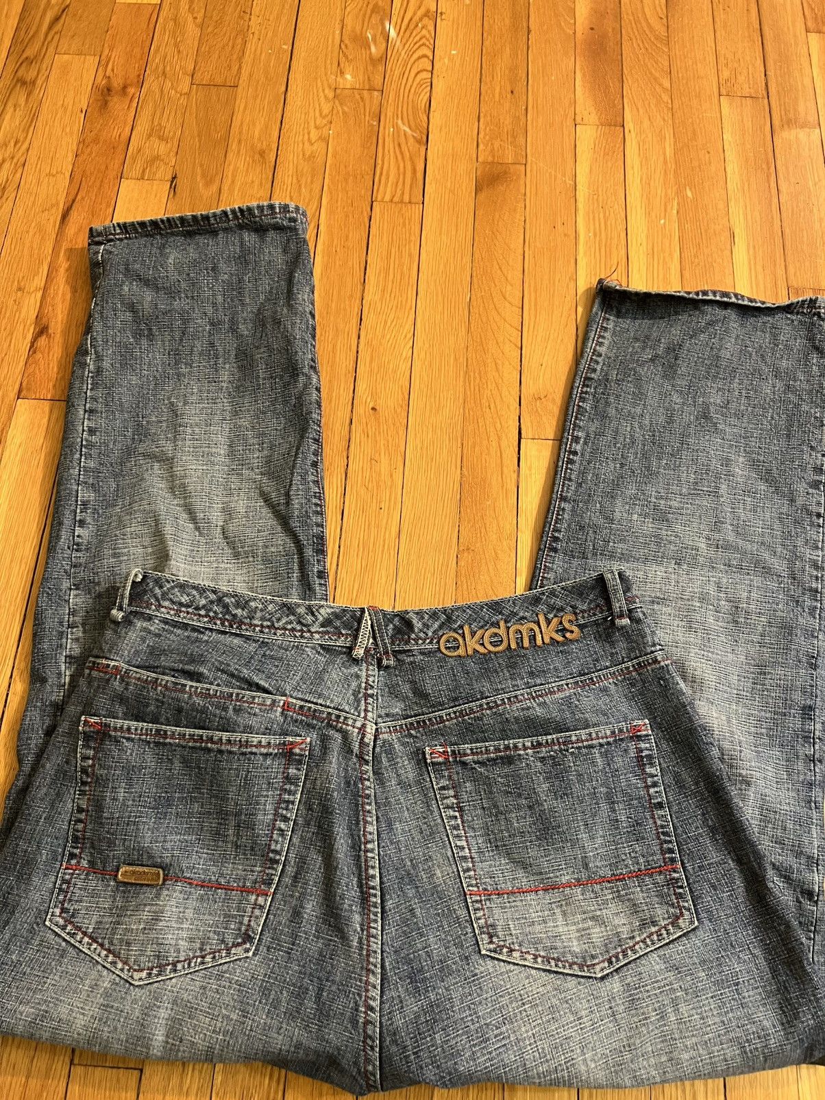 Akademiks Y2K Akademiks Patchwork Jeans Size US 38 / EU 54 - 5 Thumbnail