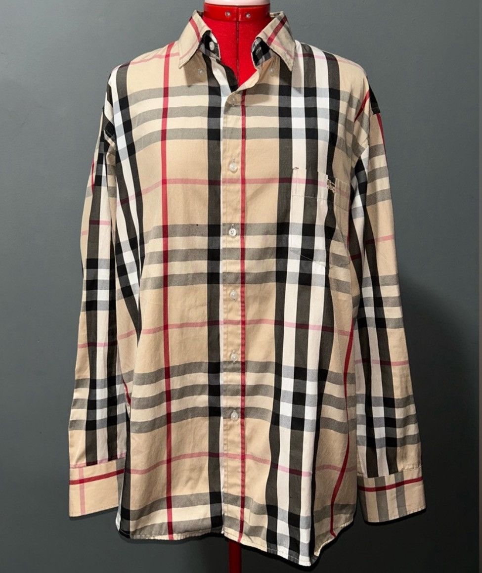 Burberry Burberry Nova Check Men’s Button Down Shirt size Size US XL / EU 56 / 4 - 2 Thumbnail