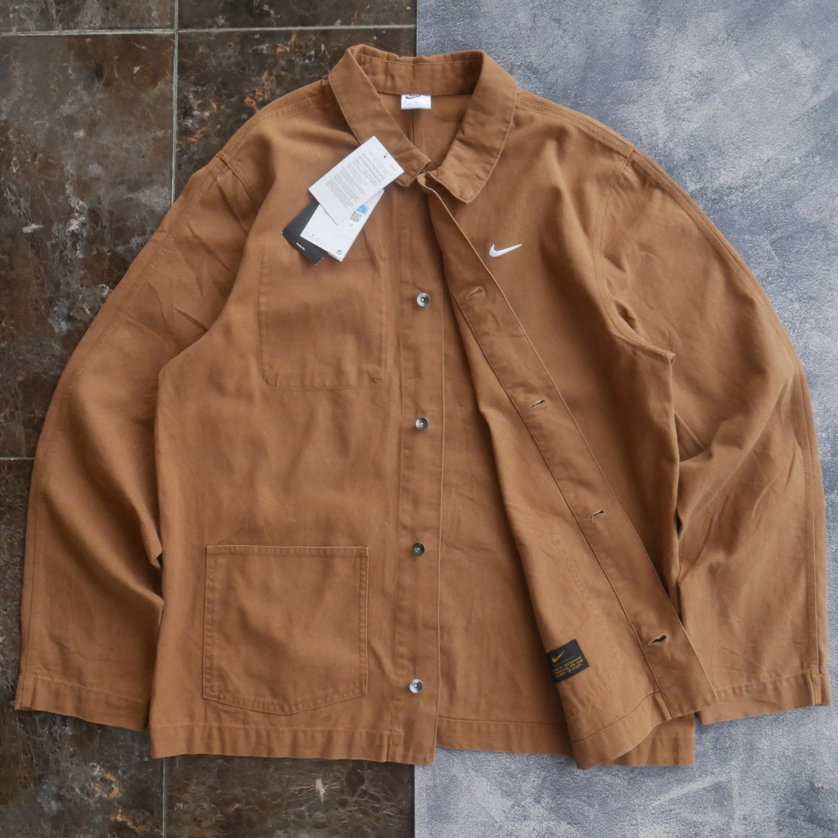 Nike Nike Life Unlined Chore Jacket Size US M / EU 48-50 / 2 - 1 Thumbnail
