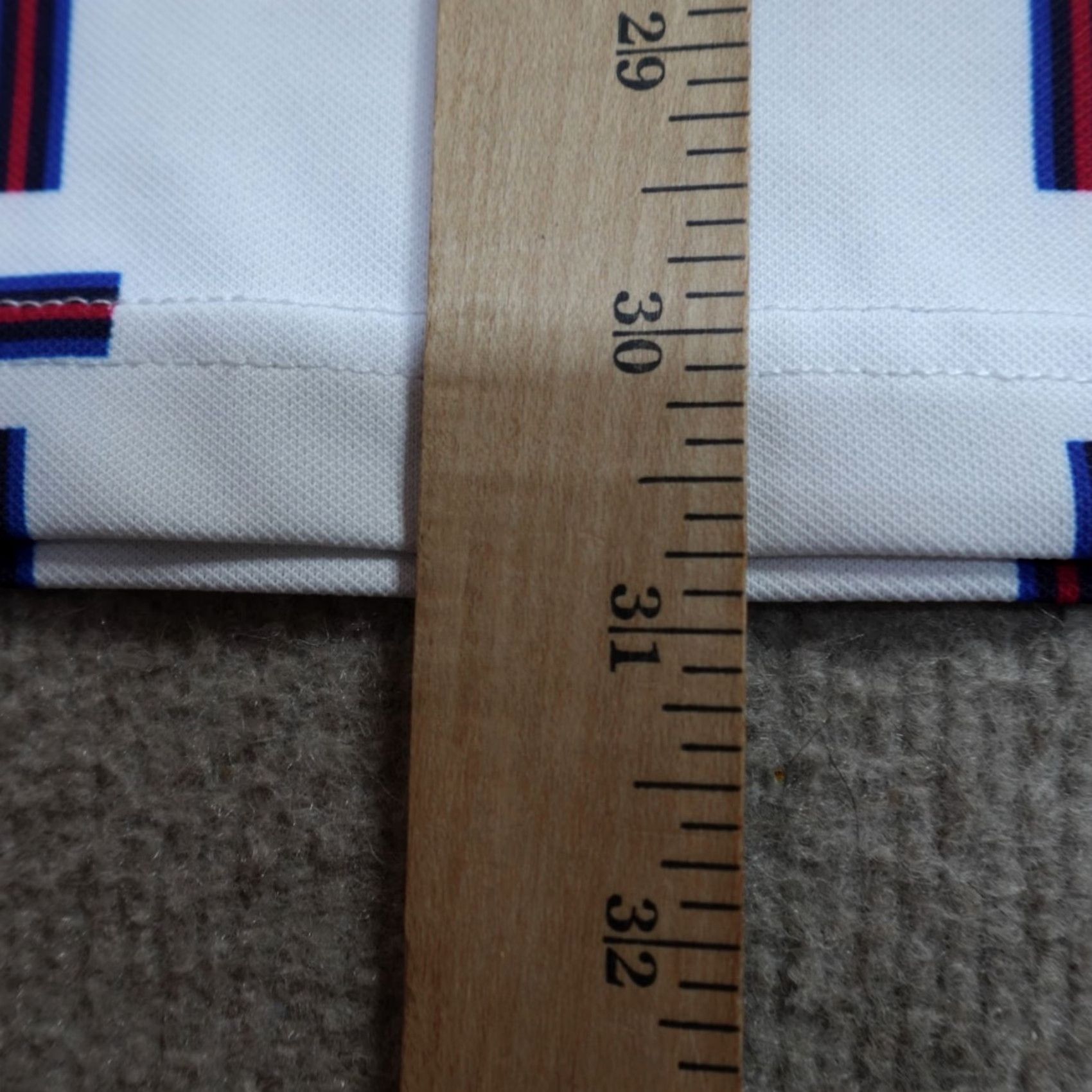 Vintage Extracurricular Polo Shirt XL White Geometric Print Performance Polo Shirt Mens Short Sleeve Collared Pullover Polyester Spandex Blended Fabric Summer Size US XL / EU 56 / 4 - 5 Thumbnail