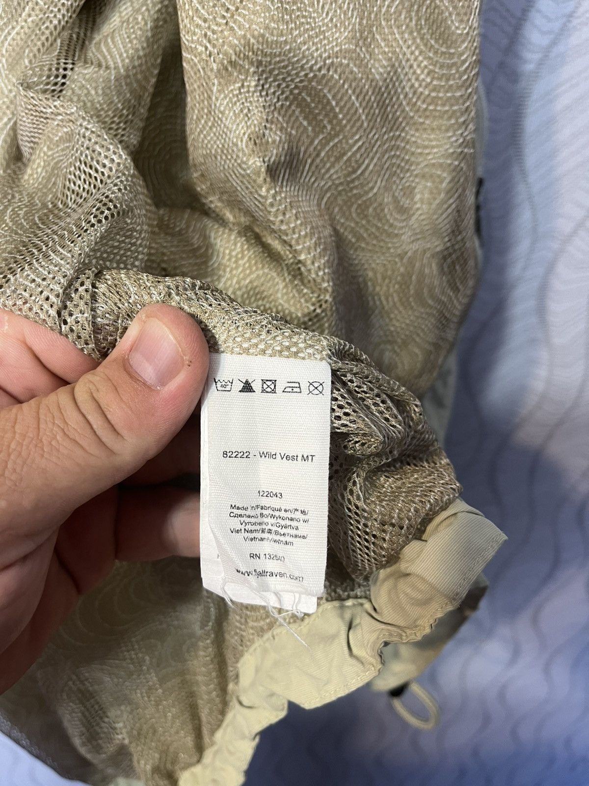 Fjallraven Fjallraven Wild Vest Beige Multipocket Outdoor Zip Vest Size US XXL / EU 58 / 5 - 14 Thumbnail
