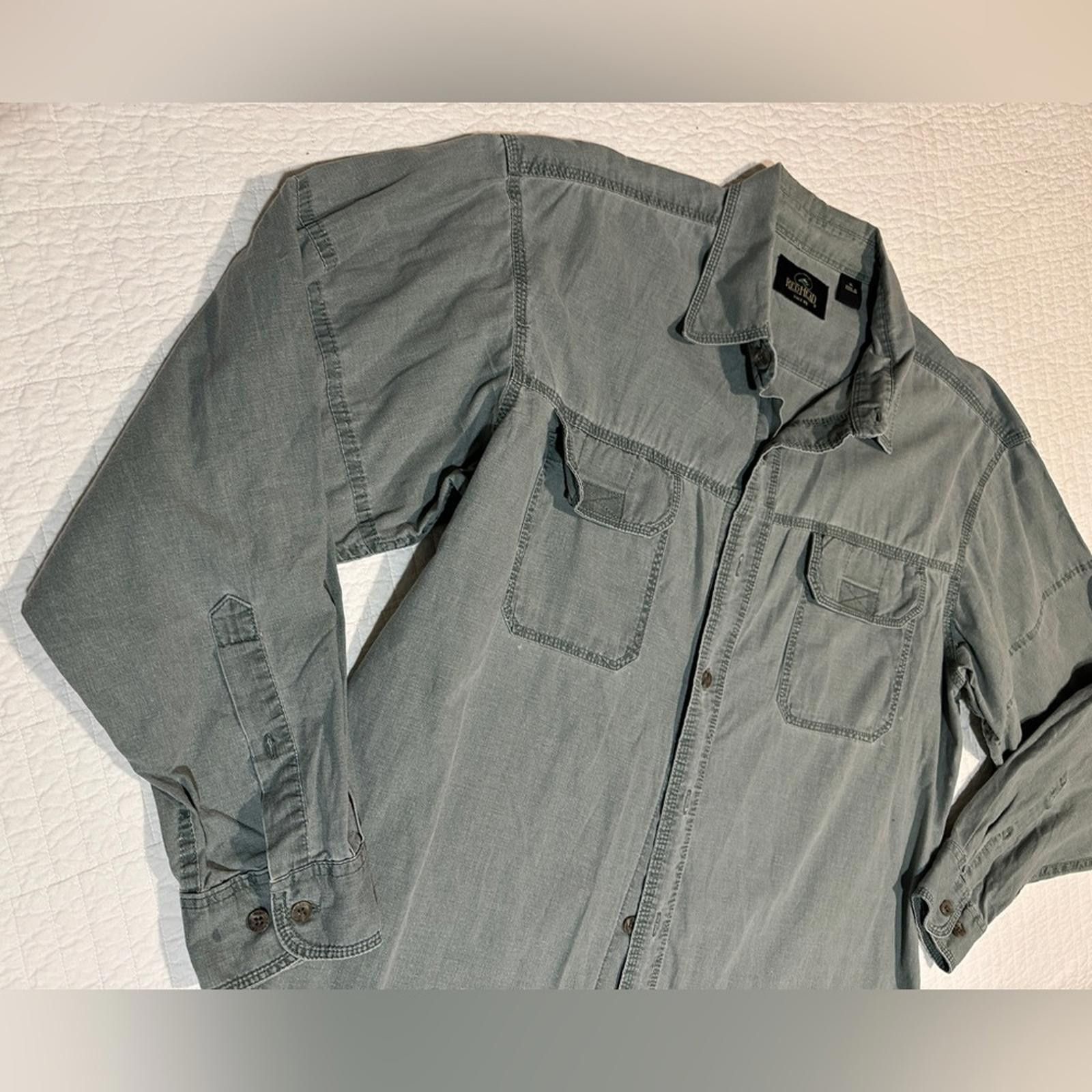 Redhead Red Head XL Light Green Button-Up Shirt EUC WORKWEAR Size US XL / EU 56 / 4 - 3 Thumbnail