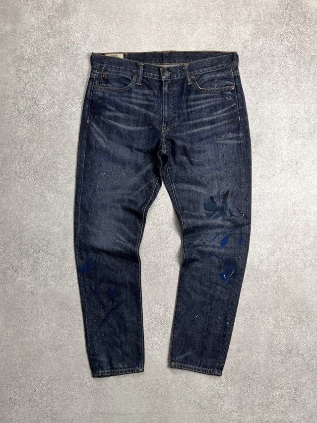 Polo Ralph Lauren Vintage Polo Ralph Lauren Painted Baggy Jeans Y2K 29 Size US 29 - 1 Thumbnail