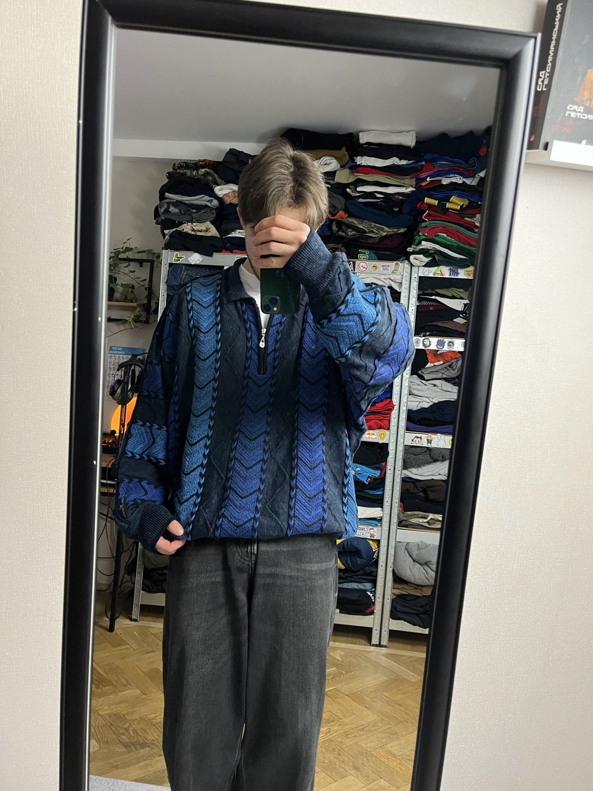 Carlo Colucci Vintage 90’s Carlo Colucci Cable Knit Sweater Only For Japan Size US XL / EU 56 / 4 - 2 Thumbnail
