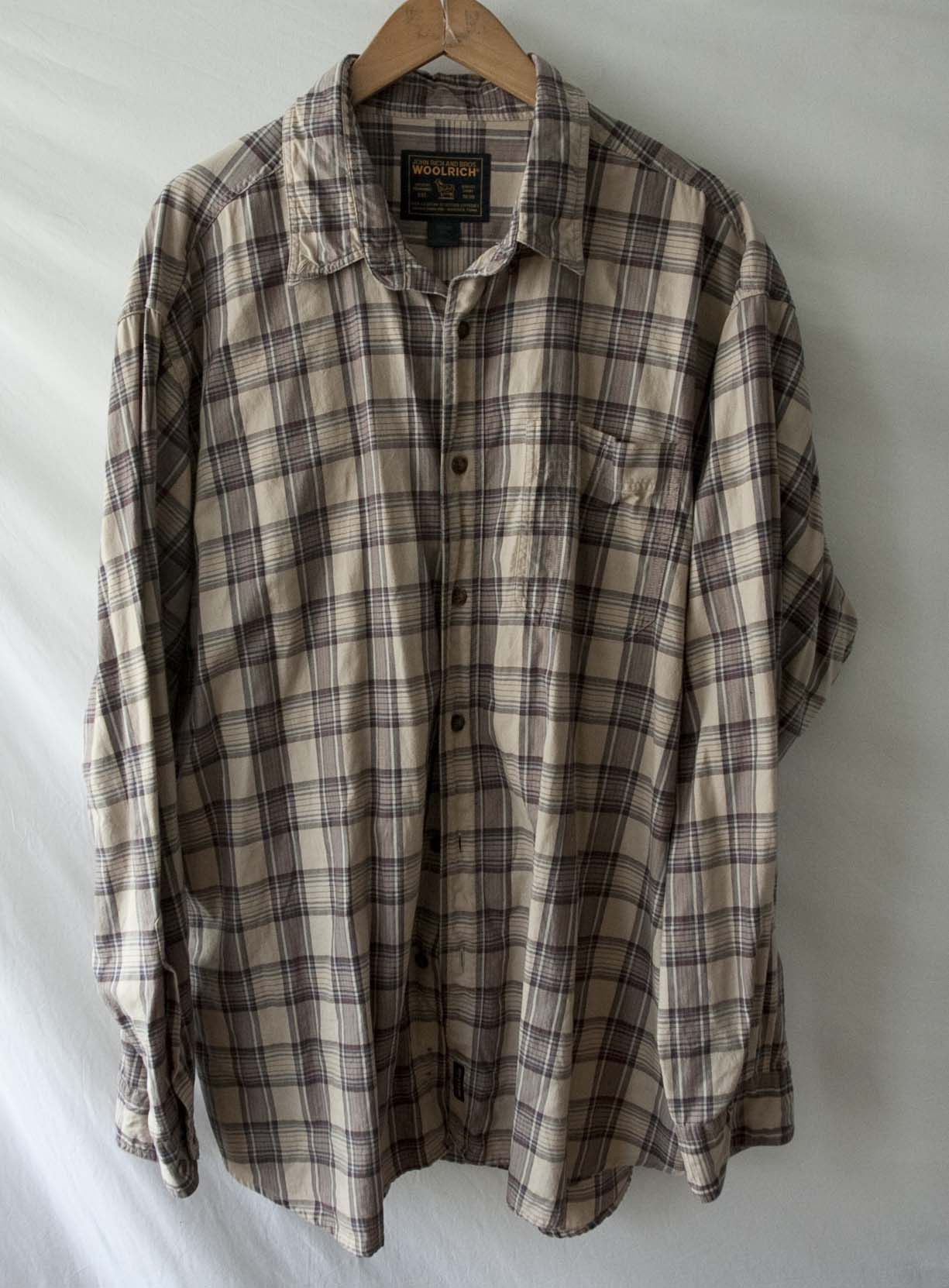 Woolrich Woolen Mills Woolrich Shirt Plaid Brown Size 2XL /3XL Flannel Size US XXL / EU 58 / 5 - 2 Thumbnail