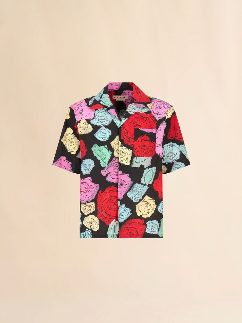 Marni o1f1d3z0326 Bowling Shirt in Multicolor Size US L / EU 52-54 / 3 - 1 Thumbnail