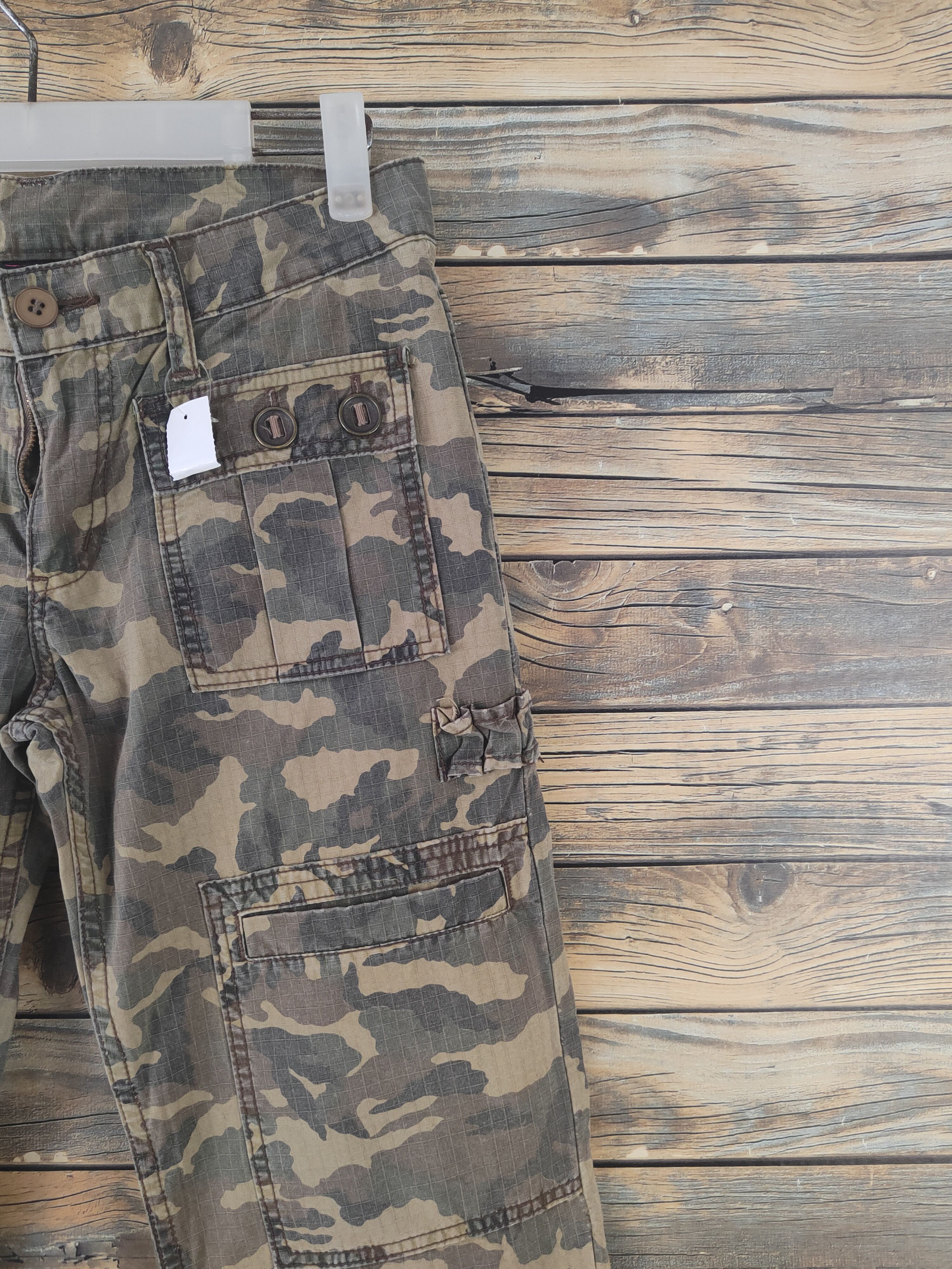 X-Girl DL x-girl Camouflage Multipocket Tactical Cargo Pants #2035 Size 29" - 5 Thumbnail