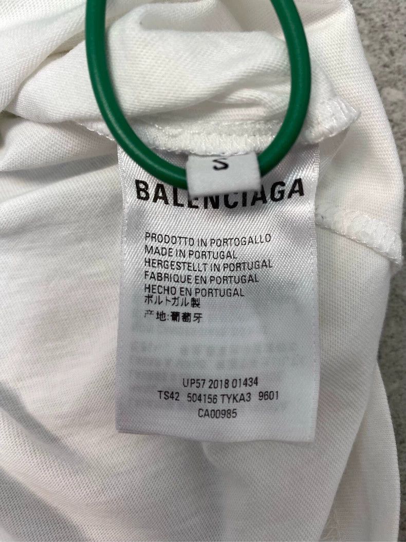 Balenciaga Balenciaga Short Sleeve T-Shirt with Double B Letter Print Size US S / EU 44-46 / 1 - 4 Thumbnail