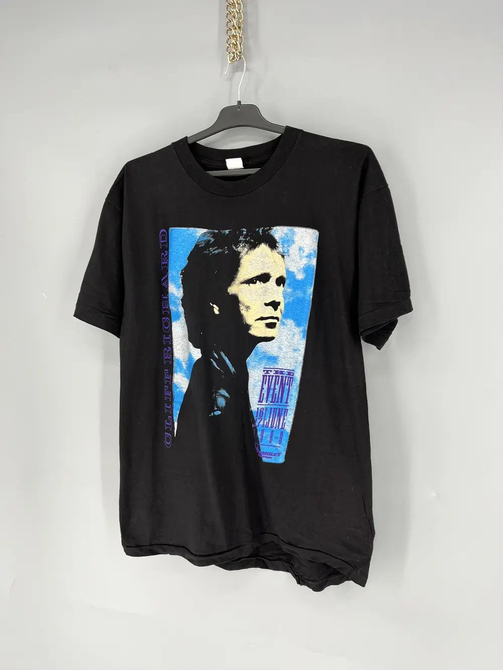 Band Tees × Vintage Vintage Cliff Richard The Event 1989 T-Shirt Size XL Size US XL / EU 56 / 4 - 3 Thumbnail