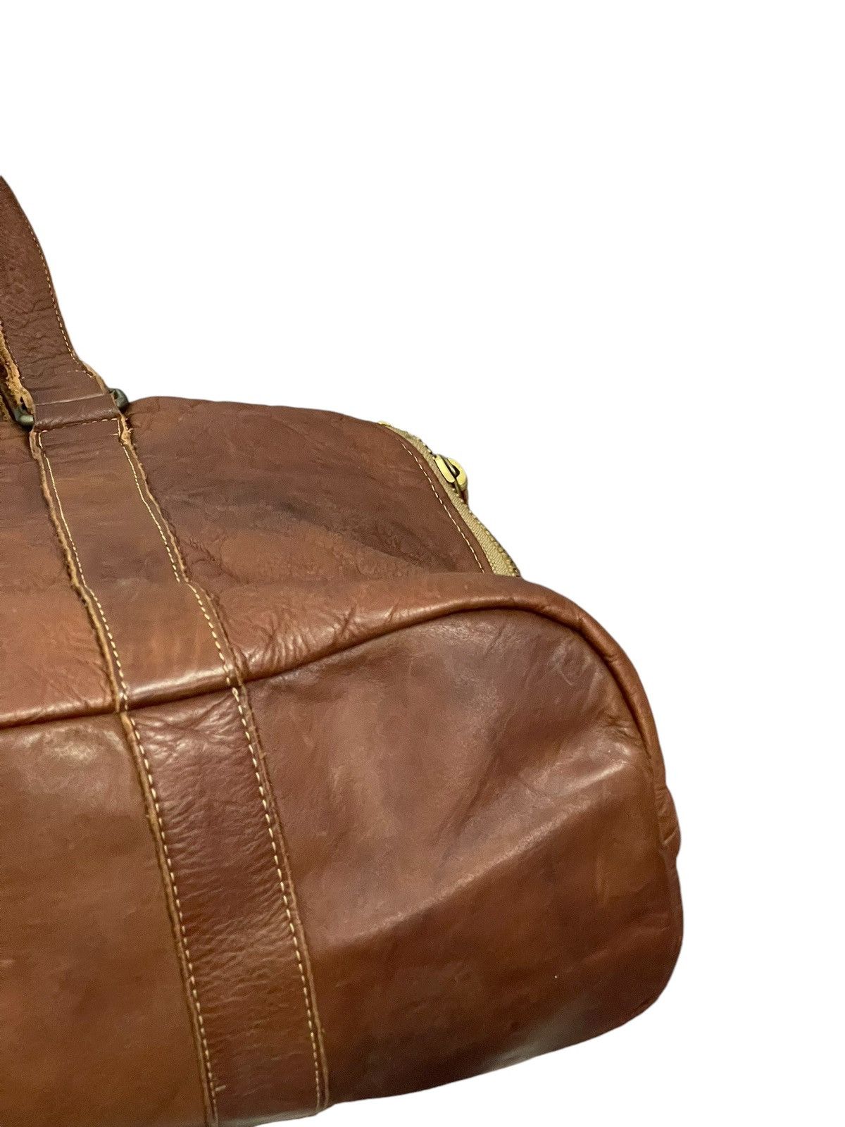 Genuine Leather Full Leather Patina B&Y United Arrows Tote Shoulder Bag 1🟩1 Size ONE SIZE - 10 Thumbnail