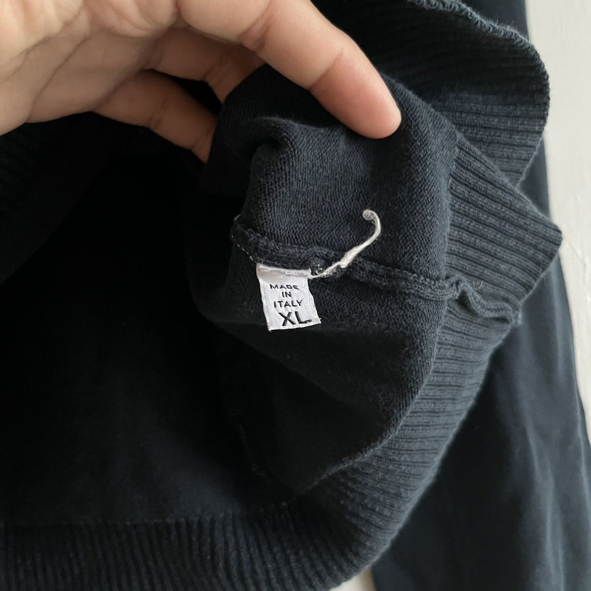 Maison Margiela Early 00's Artisinal Martin Margiela Curl Neckline Sweater Size XL / US 12-14 / IT 48-50 - 7 Thumbnail