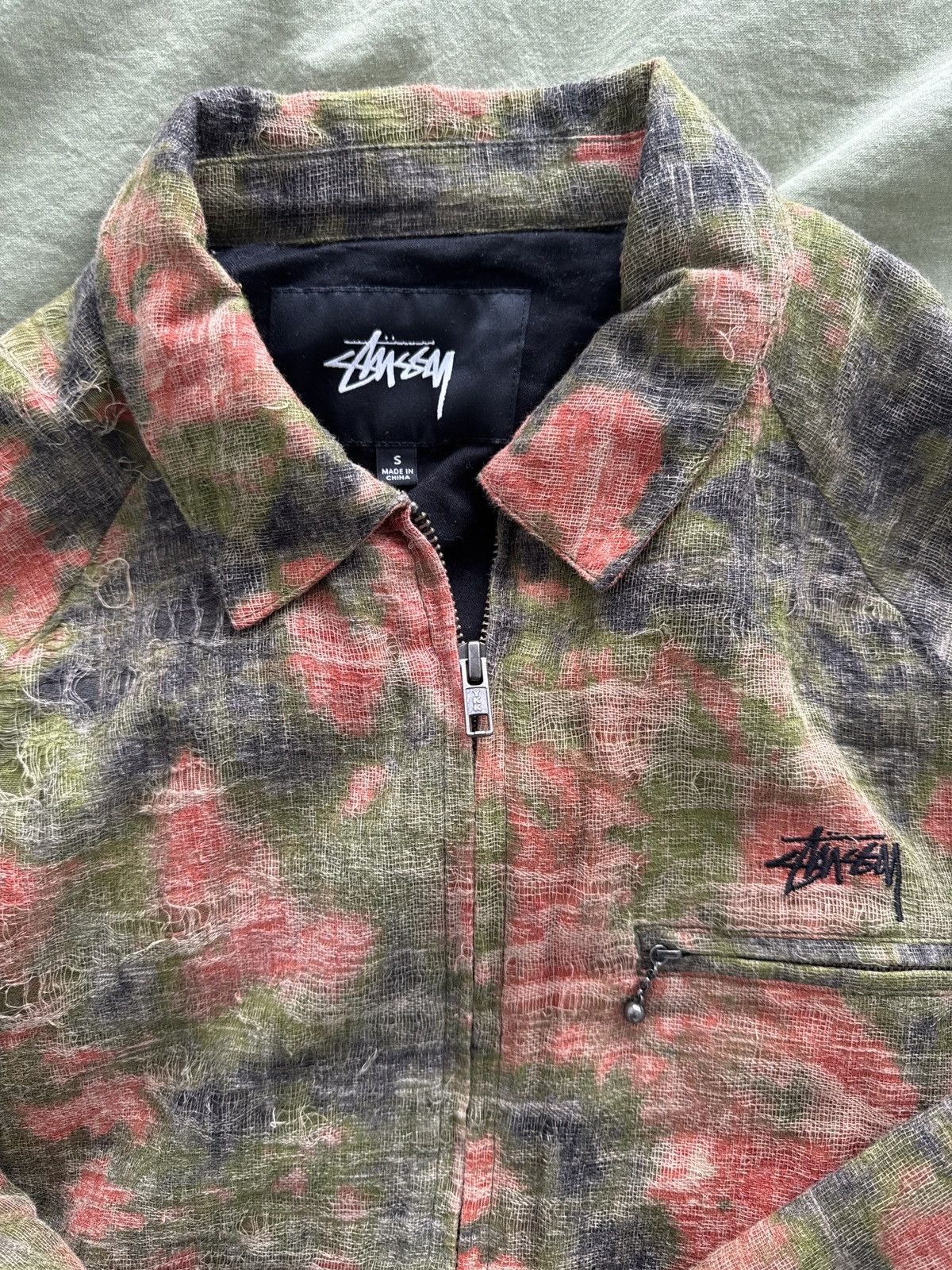Stussy Stüssy light cotton jacket Size US S / EU 44-46 / 1 - 2 Thumbnail