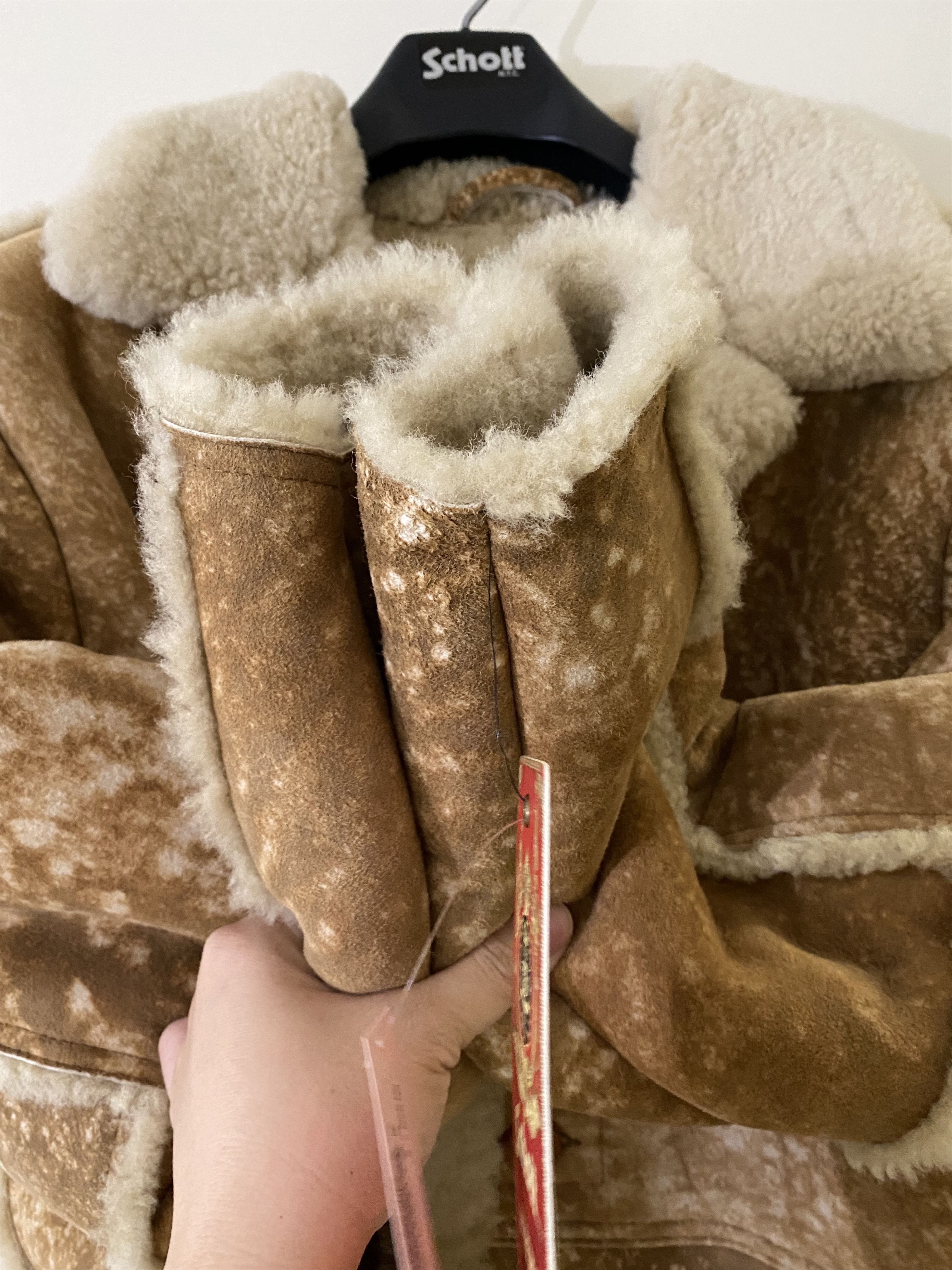Supreme Supreme Schott Shearling Coat Size US M / EU 48-50 / 2 - 3 Thumbnail