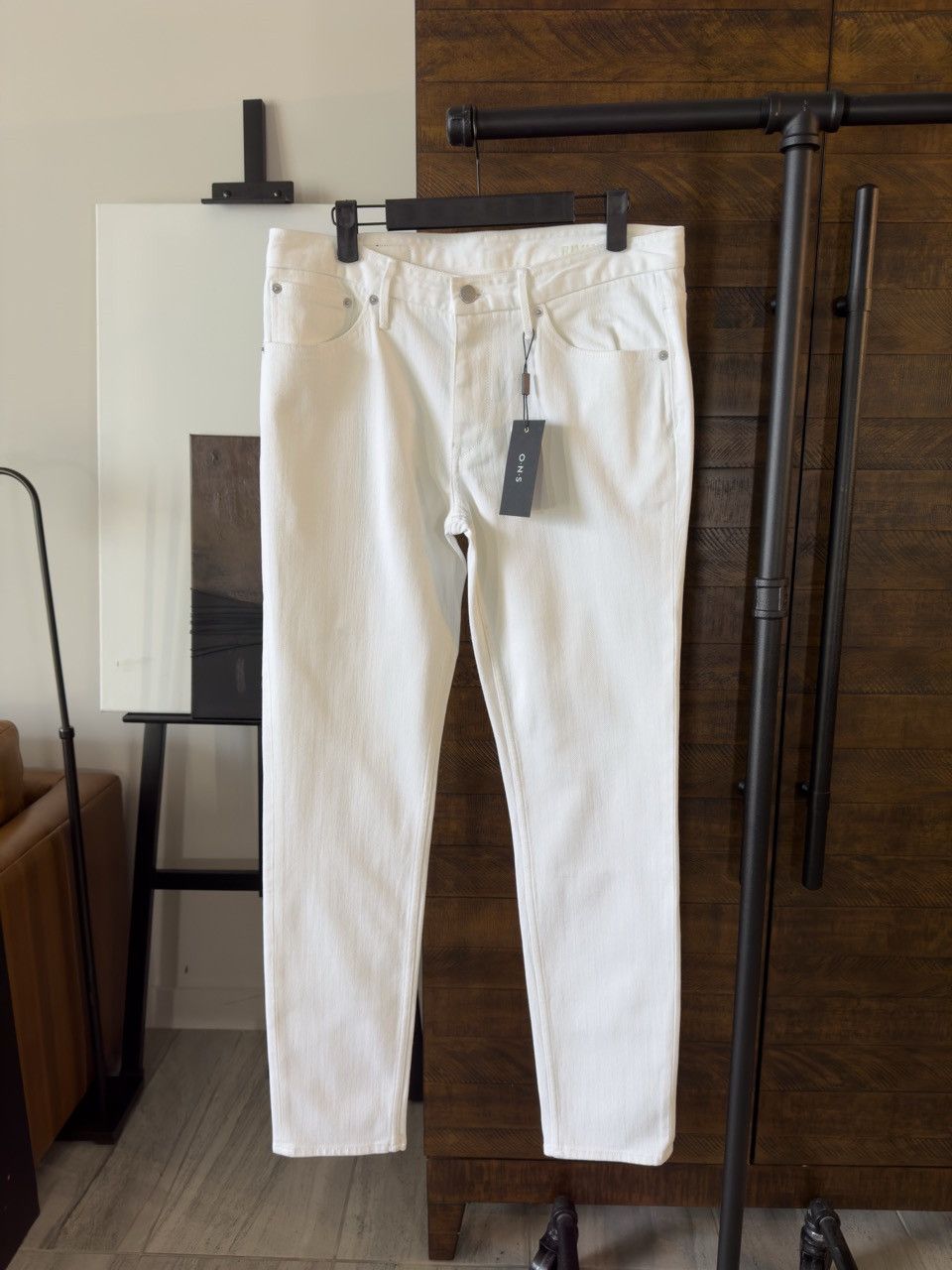 ONS ONS Rivingtons Men's White Jeans 31x32 Size US 31 - 1 Thumbnail