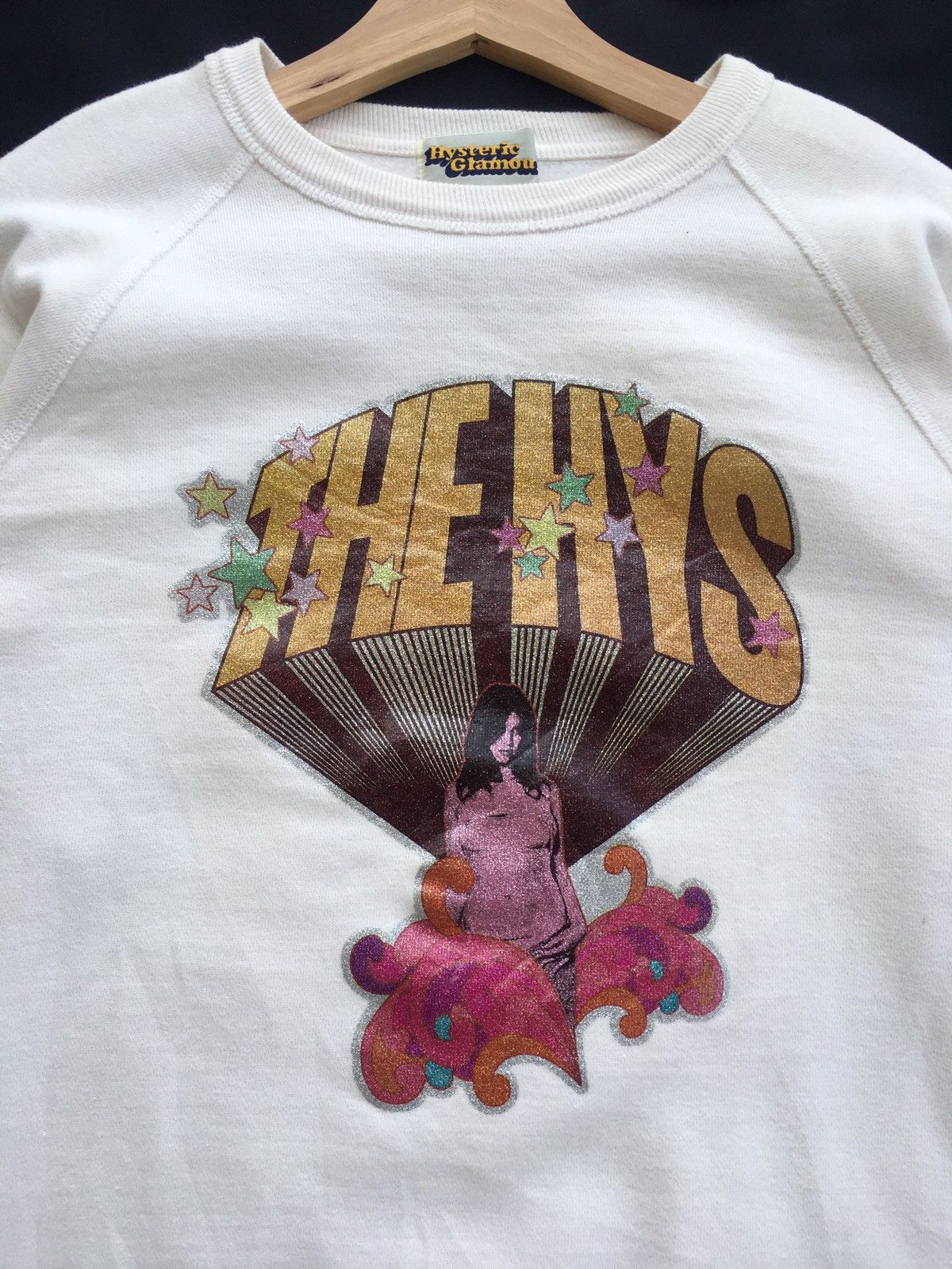 Hysteric Glamour Rare Hysteric Glamour THE HYS Spellout Sweatshirt Size US S / EU 44-46 / 1 - 7 Thumbnail