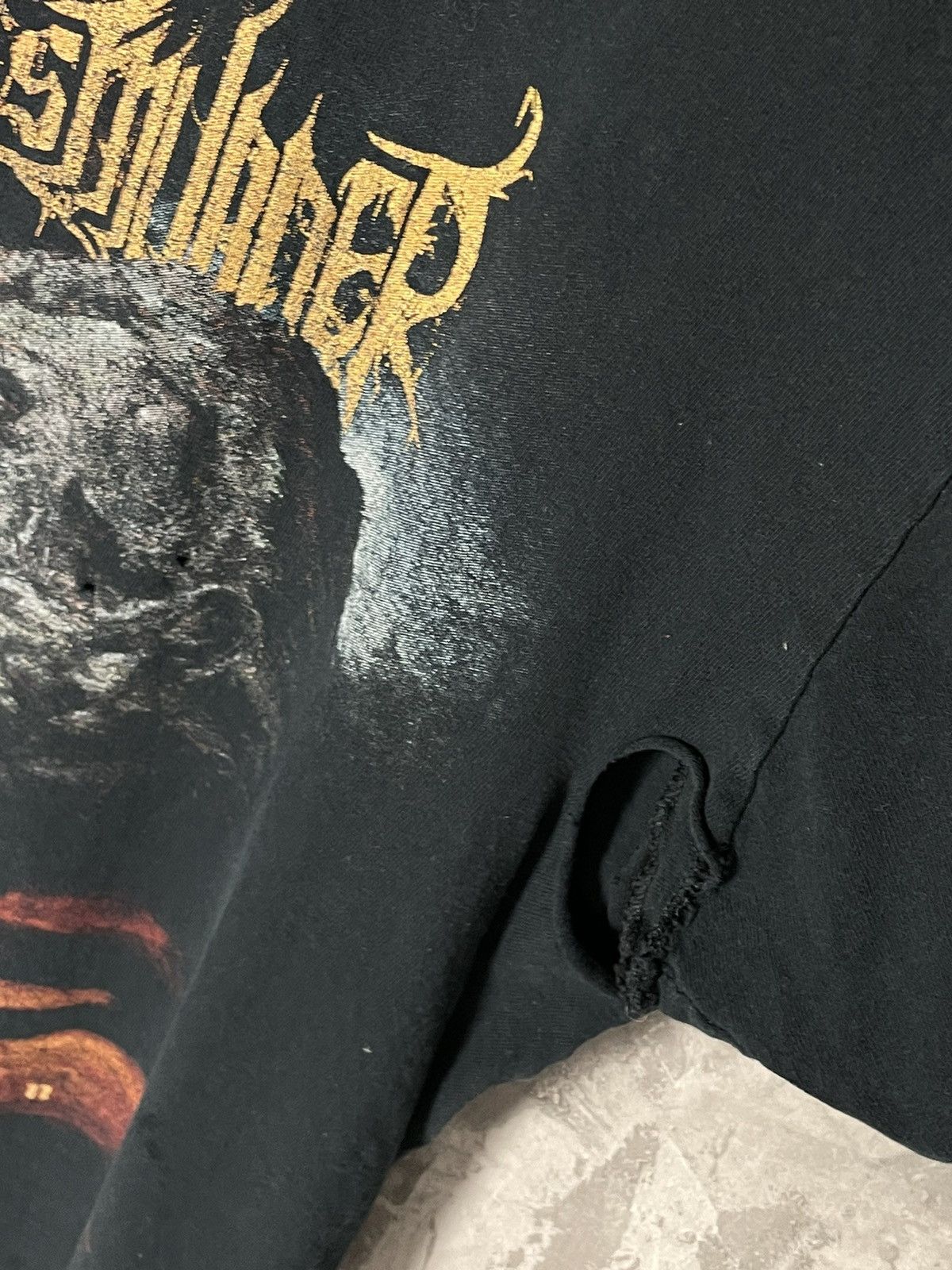 Band Tees × Vintage Vintage Punk Trashed THY ART IS MURDER Rare Band T shirt Size US M / EU 48-50 / 2 - 10 Thumbnail