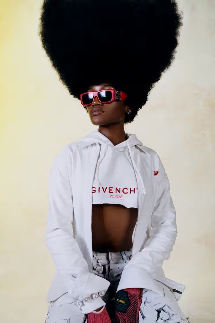 (B).Stroy × Givenchy SS/23 Capsule collection Global Peace Shorts Size US 30 / EU 46 - 11 Thumbnail