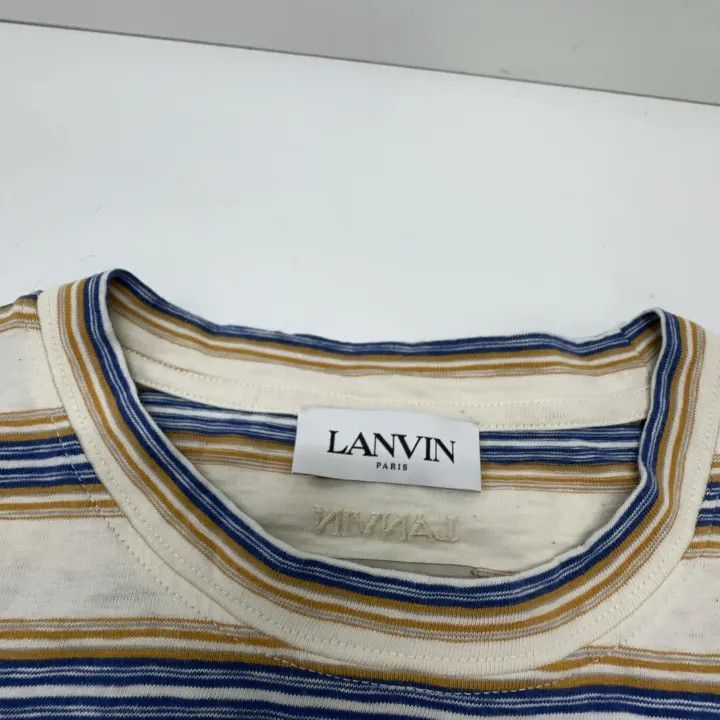 Lanvin Lanvin x Gallery Dept. Striped Logo T-Shirt -2508 Size US XL / EU 56 / 4 - 6 Thumbnail