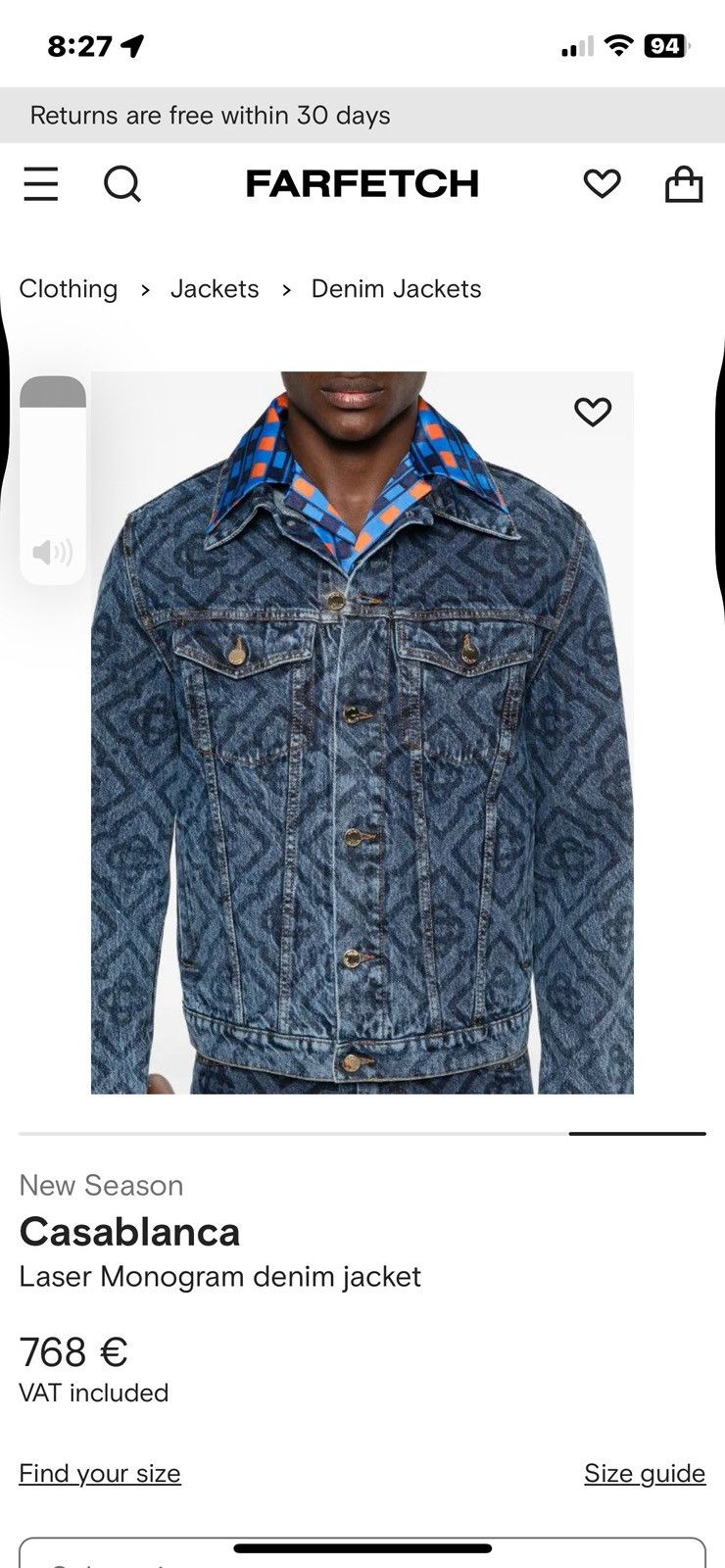 Casablanca Aw24/25 Size US XL / EU 56 / 4 - 11 Thumbnail