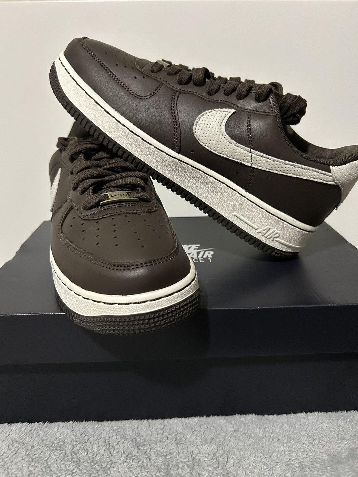 nike air force 1 craft brown