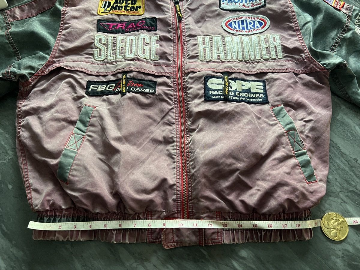 YELLOW CORN Yellow Corn : Hammer Prostar Pink Gray Bike Jacket Size US XL / EU 56 / 4 - 15 Thumbnail
