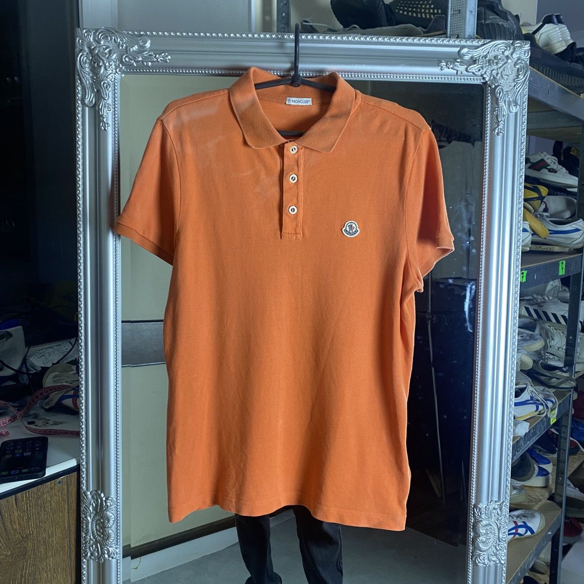 Moncler Moncler Polo Shirt Size US M / EU 48-50 / 2 - 1 Thumbnail