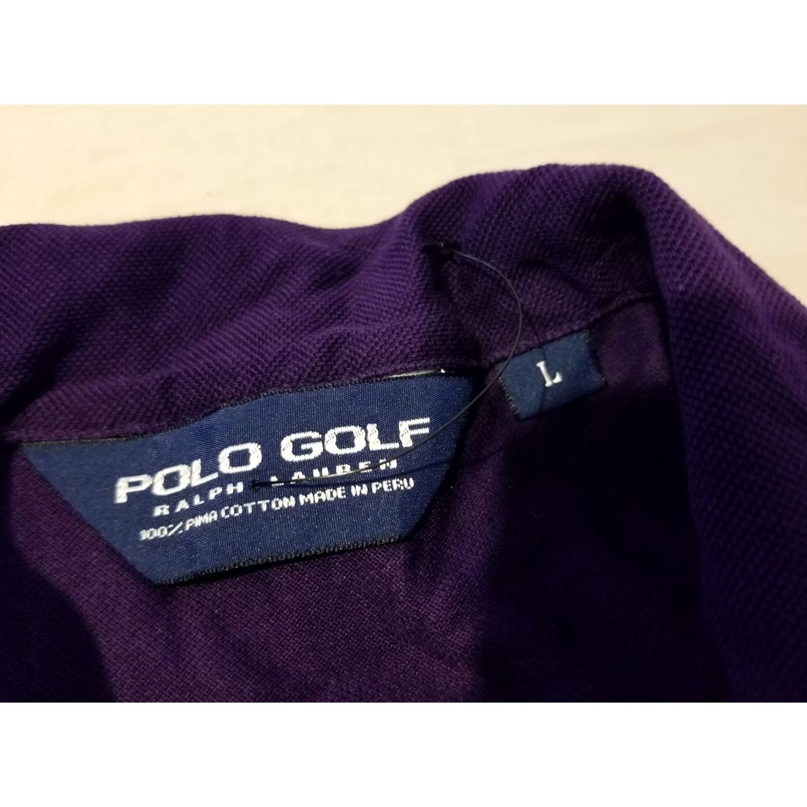 Polo Ralph Lauren Polo Ralph Lauren Shirt Polo Large Purple Cotton Mens Size US L / EU 52-54 / 3 - 3 Thumbnail