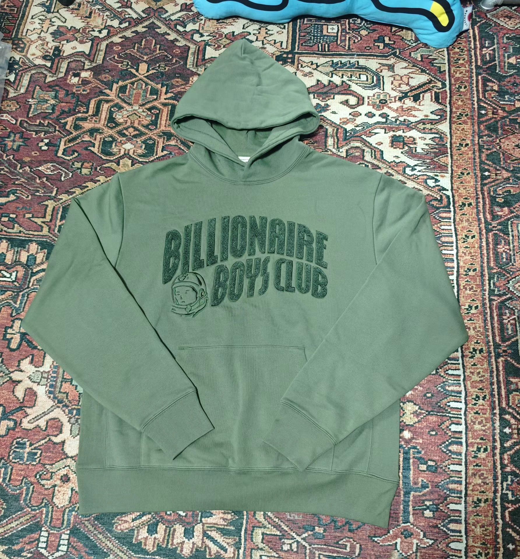 Billionaire Boys Club BILLIONAIRE BOYS CLUB Chenille Patch Logo Long-Sleeve Hoodie Size US M / EU 48-50 / 2 - 1 Thumbnail