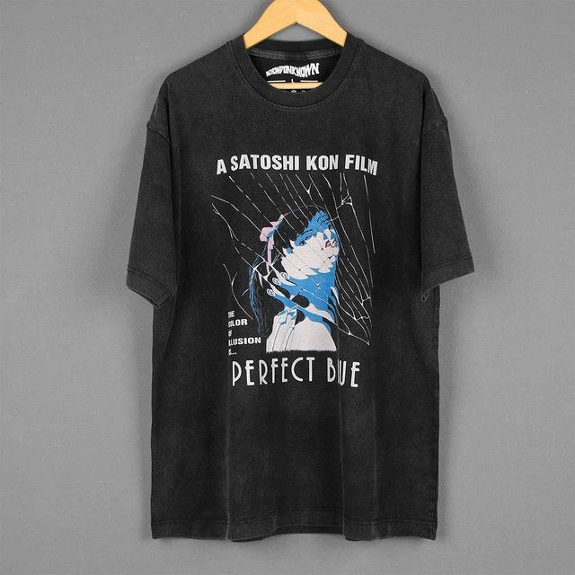 Japanese Brand Perfect Blue T-Shirt Japanese Anime Size US XL / EU 56 / 4 - 1 Thumbnail