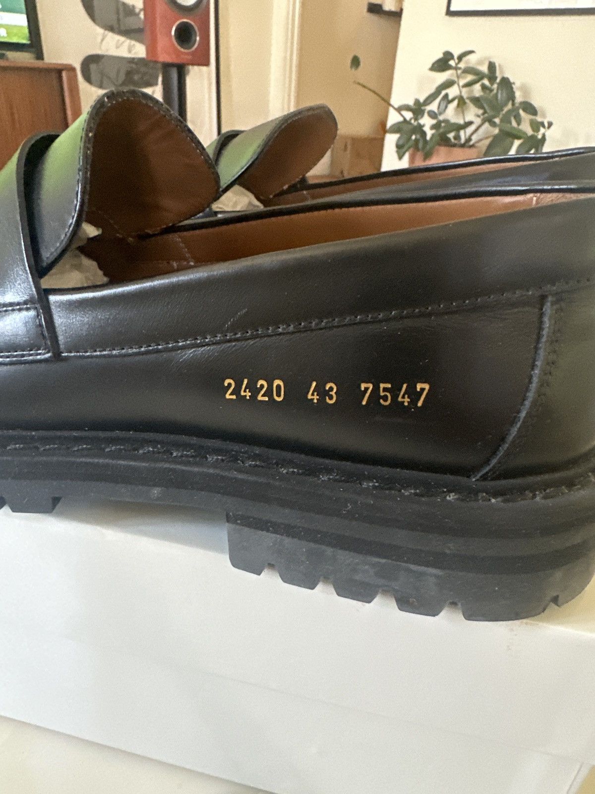Common Projects Common Projects Loafer with Tread Sole Size US 10 / EU 43 - 3 Thumbnail