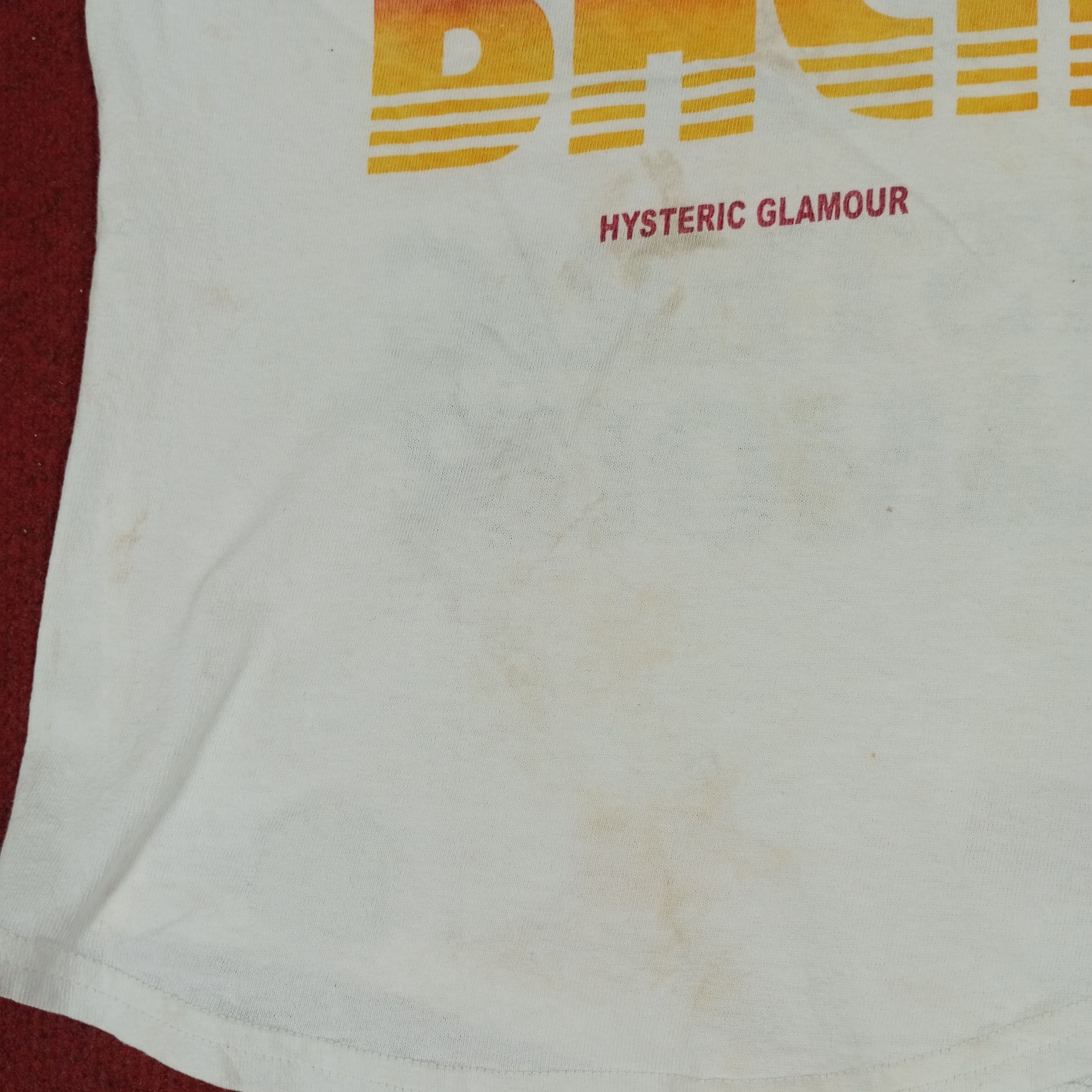 Hysteric Glamour × Japanese Brand × Vintage Hysteric Glamour Japanese Brand Streetwear Custom Art Tshirt Size XS / US 0-2 / IT 36-38 - 12 Thumbnail