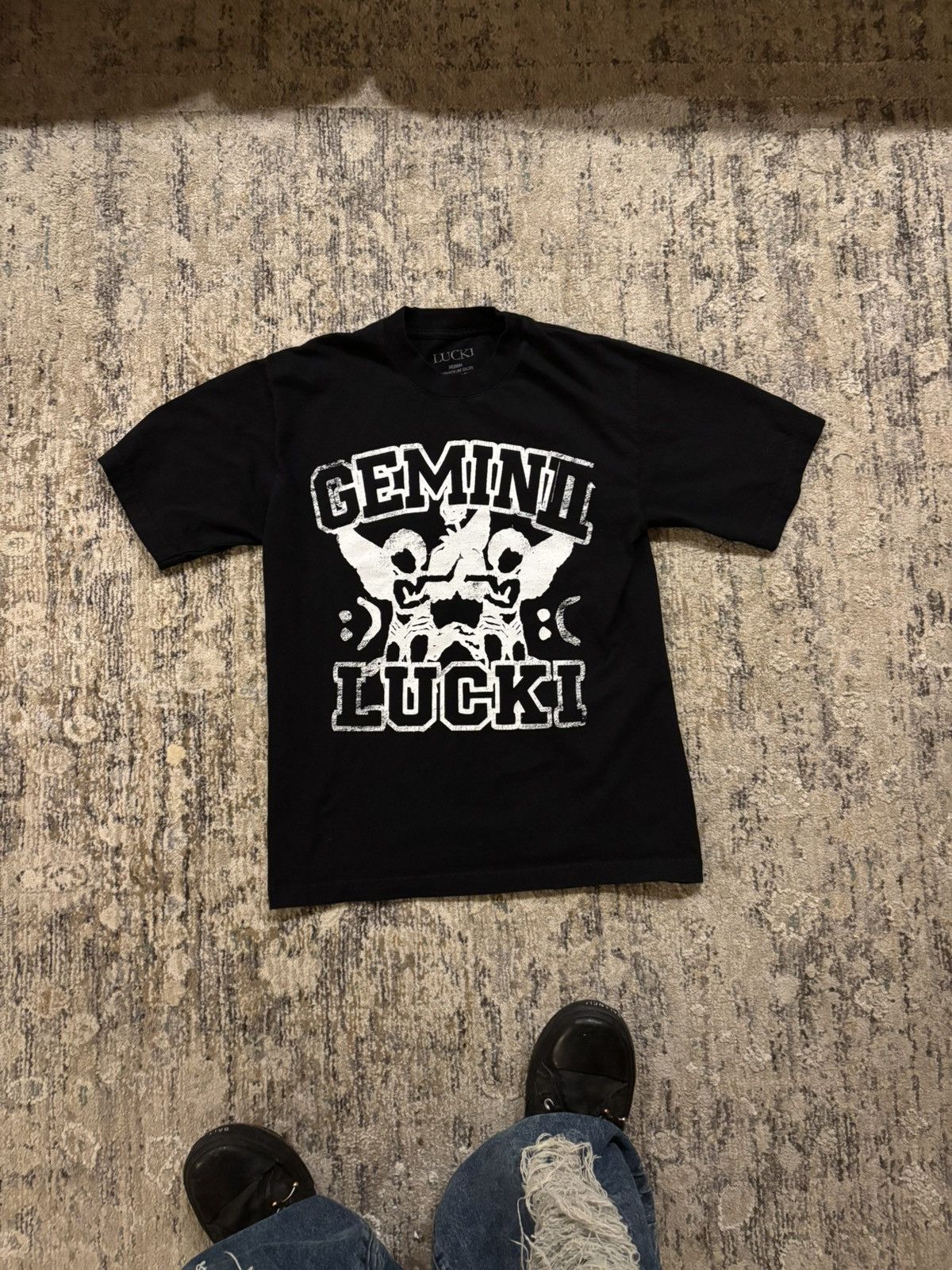 Band Tees × Rap Tees LUCKI GEMINI SHIRT Size US M / EU 48-50 / 2 - 1 Thumbnail