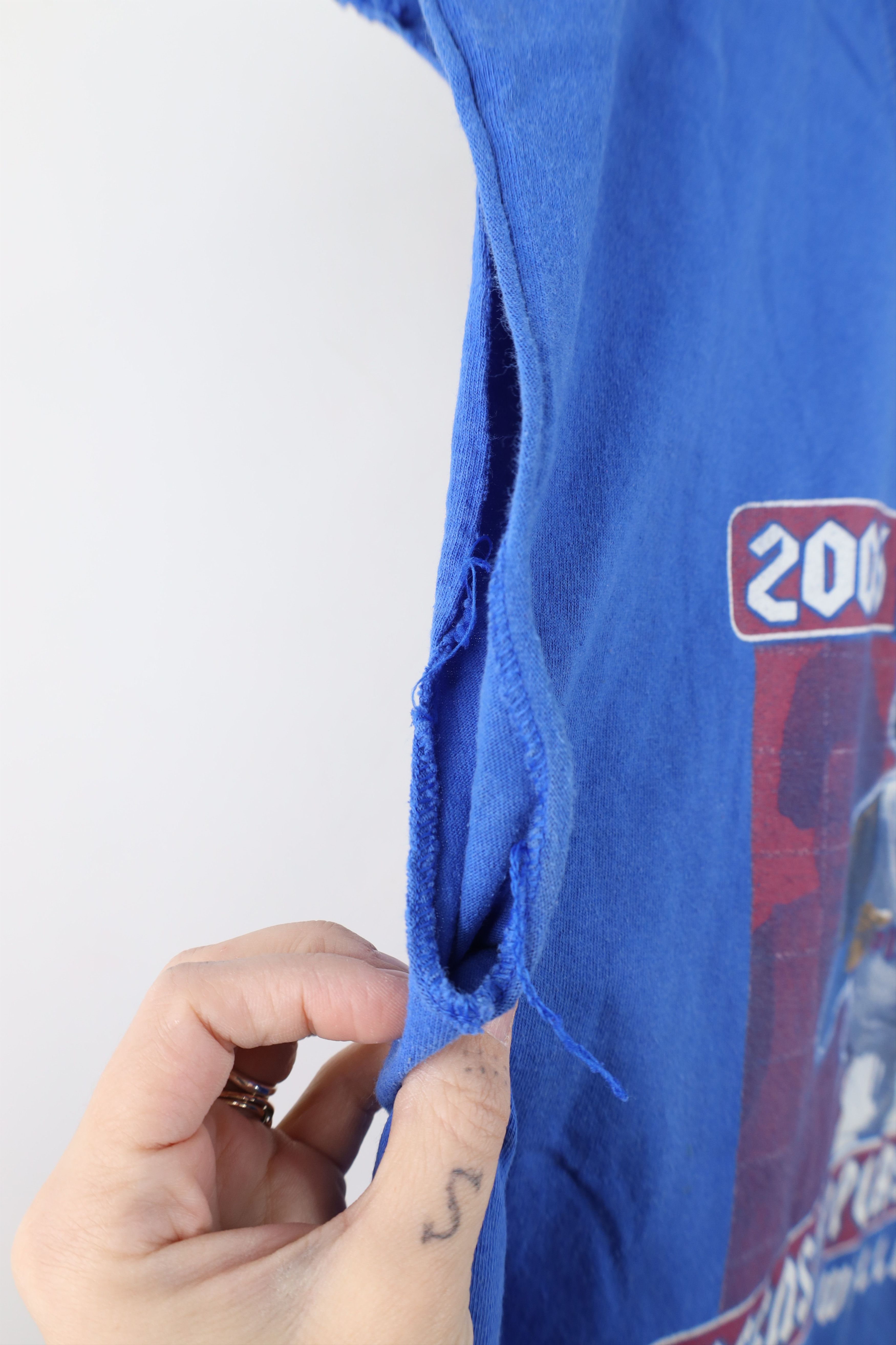 Vintage Vintage Y2K Ben Wallace Detroit Pistons Cut Off T-Shirt Size US L / EU 52-54 / 3 - 9 Thumbnail