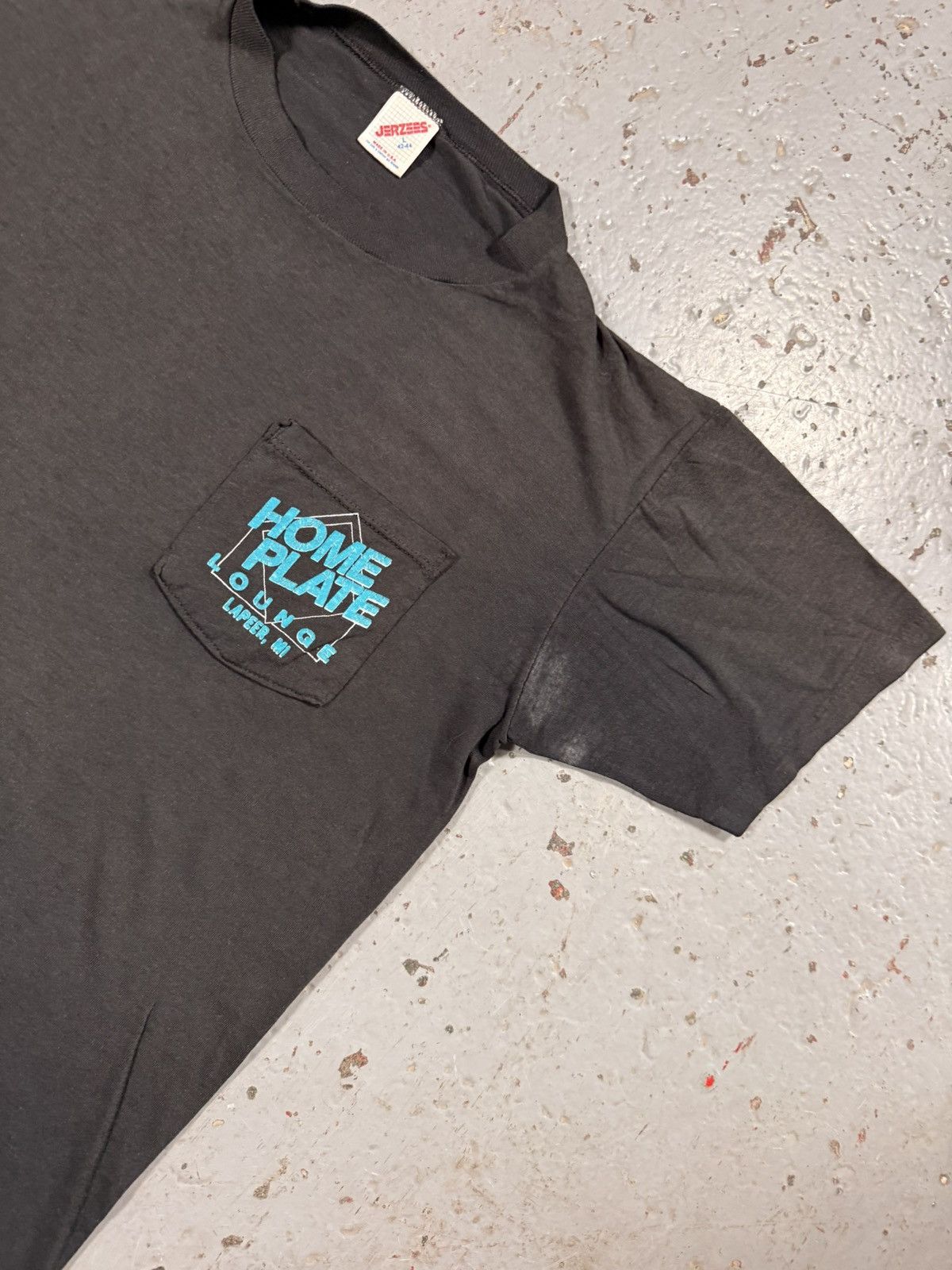 Other Vintage Home Plate Lounge Single Stitch Distressed Tee Size US L / EU 52-54 / 3 - 2 Thumbnail
