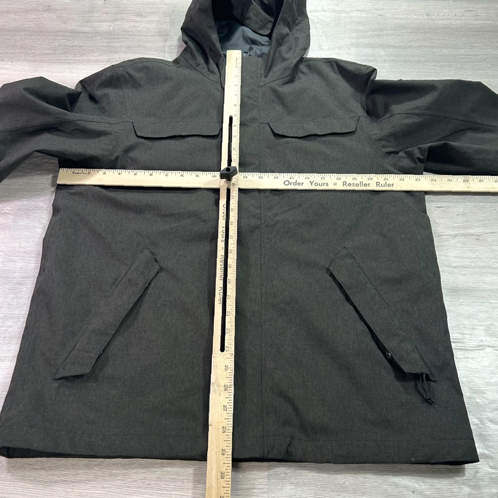 The North Face The North Face Jacket Mens Medium Gray Hooded Softshell Windbreaker Zip Pockets Size US M / EU 48-50 / 2 - 6 Thumbnail