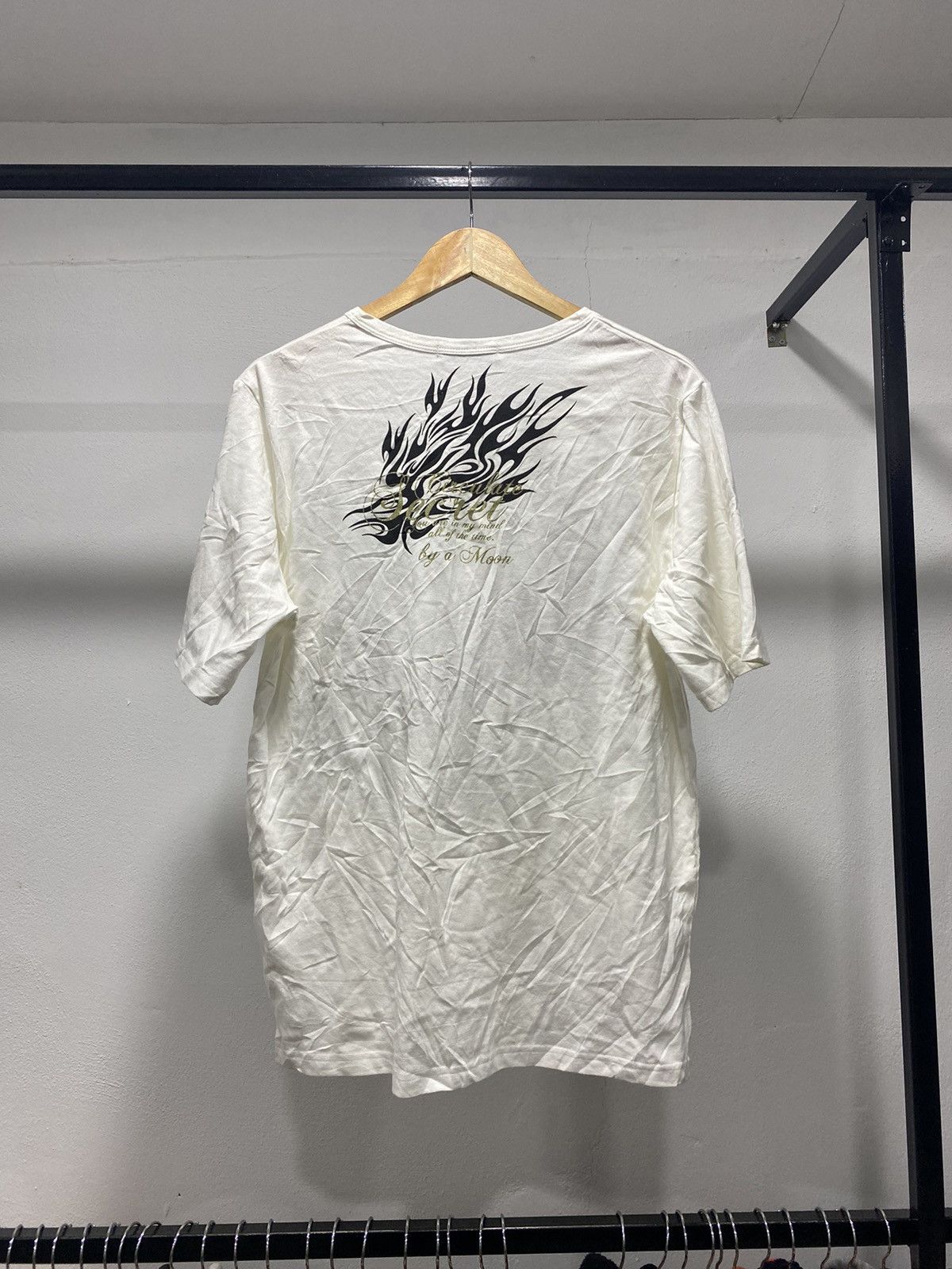 Hysteric Glamour Sick☠️ Strive Poem Flame y2k Punk Grunge Lgb Size US L / EU 52-54 / 3 - 2 Thumbnail