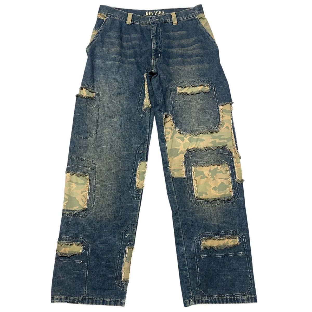 Dr. Denim Vintage Dr. Denim Baggy Patchwork Jeans Size US 34 / EU 50 - 1 Thumbnail