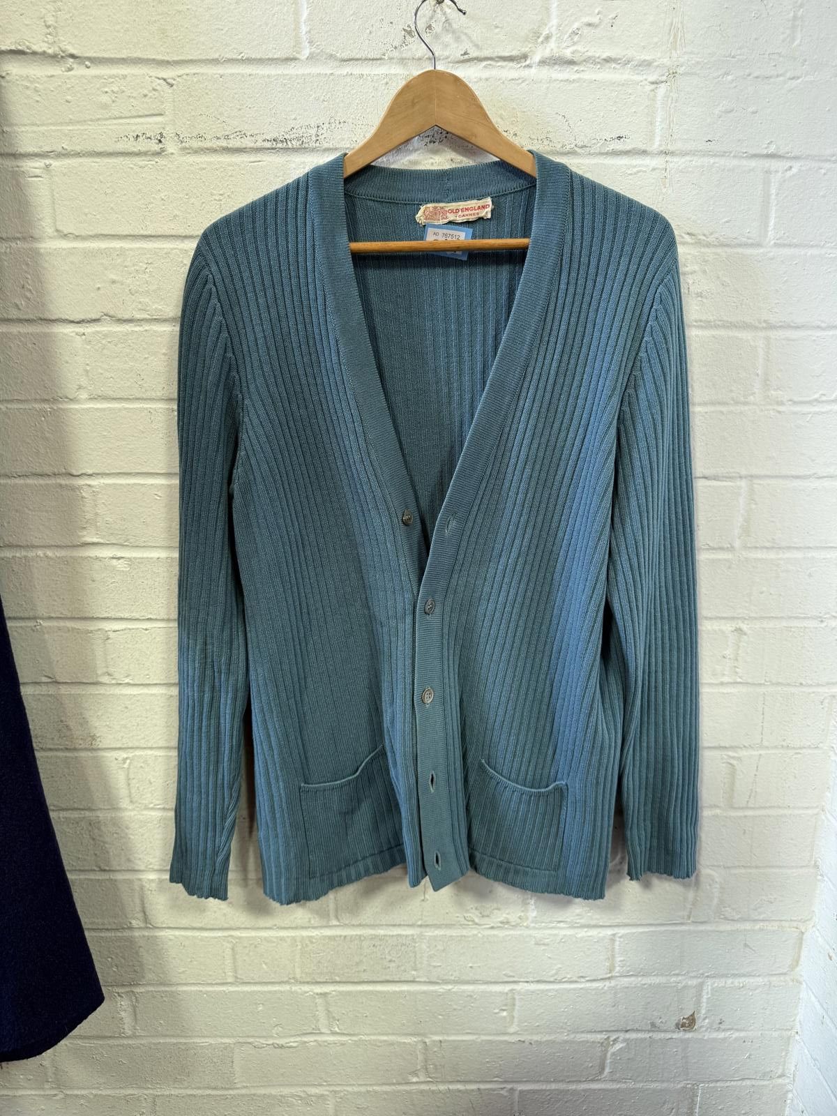 Unknown London Women's Ribbed Button-Front Cardigan Sweater Size L / US 10 / IT 46 - 2 Thumbnail
