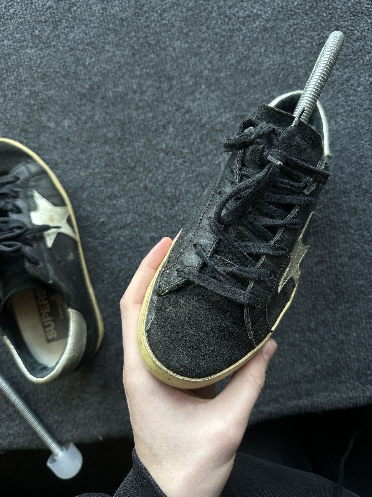 Golden Goose GOLDEN GOOSE 🚨 RARE SUPERSTAR BIG LOGO DIRTY SHOES WMN Size US 6 / IT 36 - 19 Thumbnail