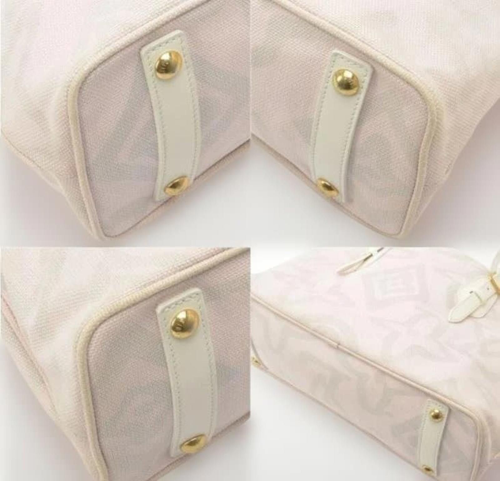 Louis Vuitton Louis Vuitton - Beige Monogram Canvas Handbag Size ONE SIZE - 9 Thumbnail