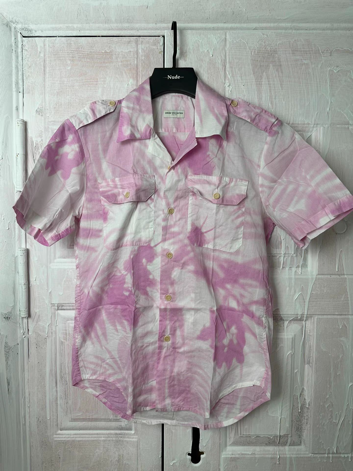 Dries Van Noten Dries van noten Tie-Dye Shirt K20 Size US M / EU 48-50 / 2 - 1 Thumbnail