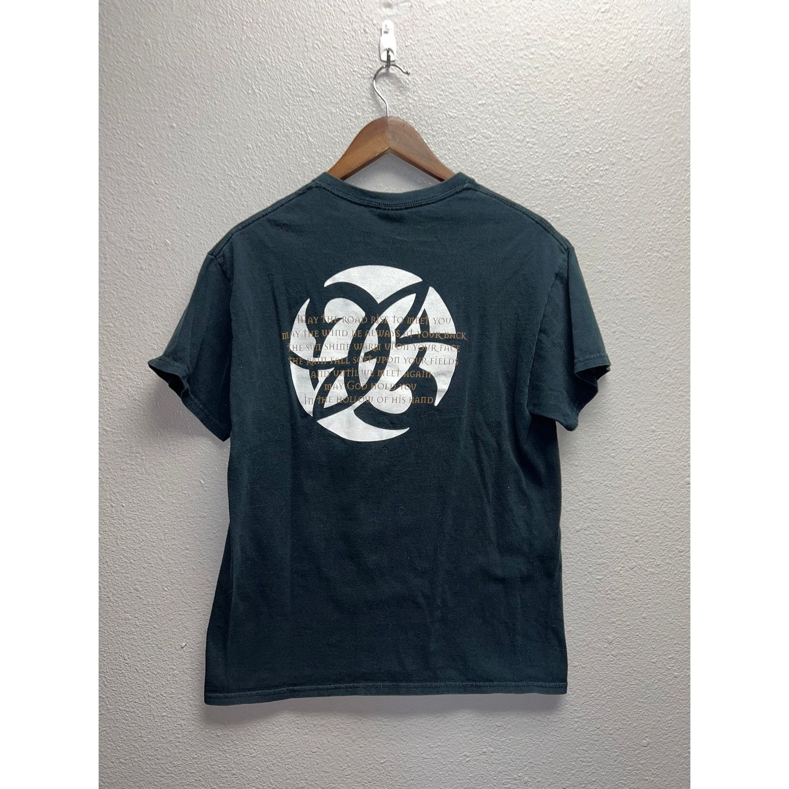 Gildan Lord Of The Dance Shirt May God Hold You Jesus Church Tee M Size US M / EU 48-50 / 2 - 6 Thumbnail
