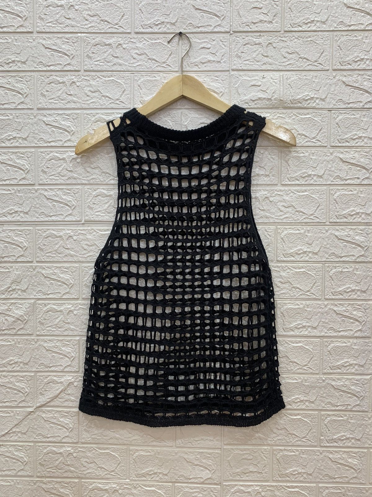 Beauty Beast Japanese web mesh knit tanktop Size US M / EU 48-50 / 2 - 4 Thumbnail