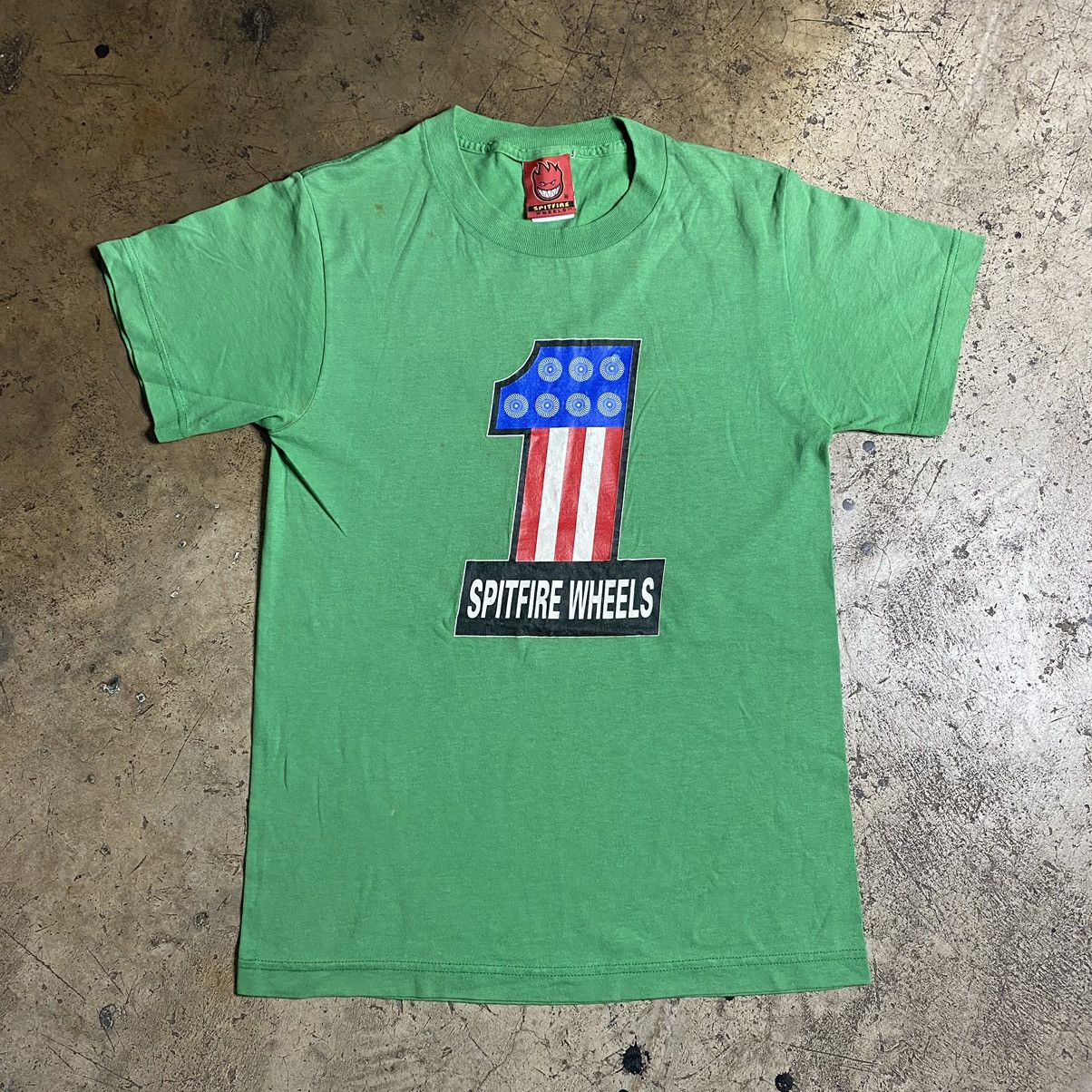 image of Skategang x Spitfire / Skateboards in Green, Men's (Size Small)