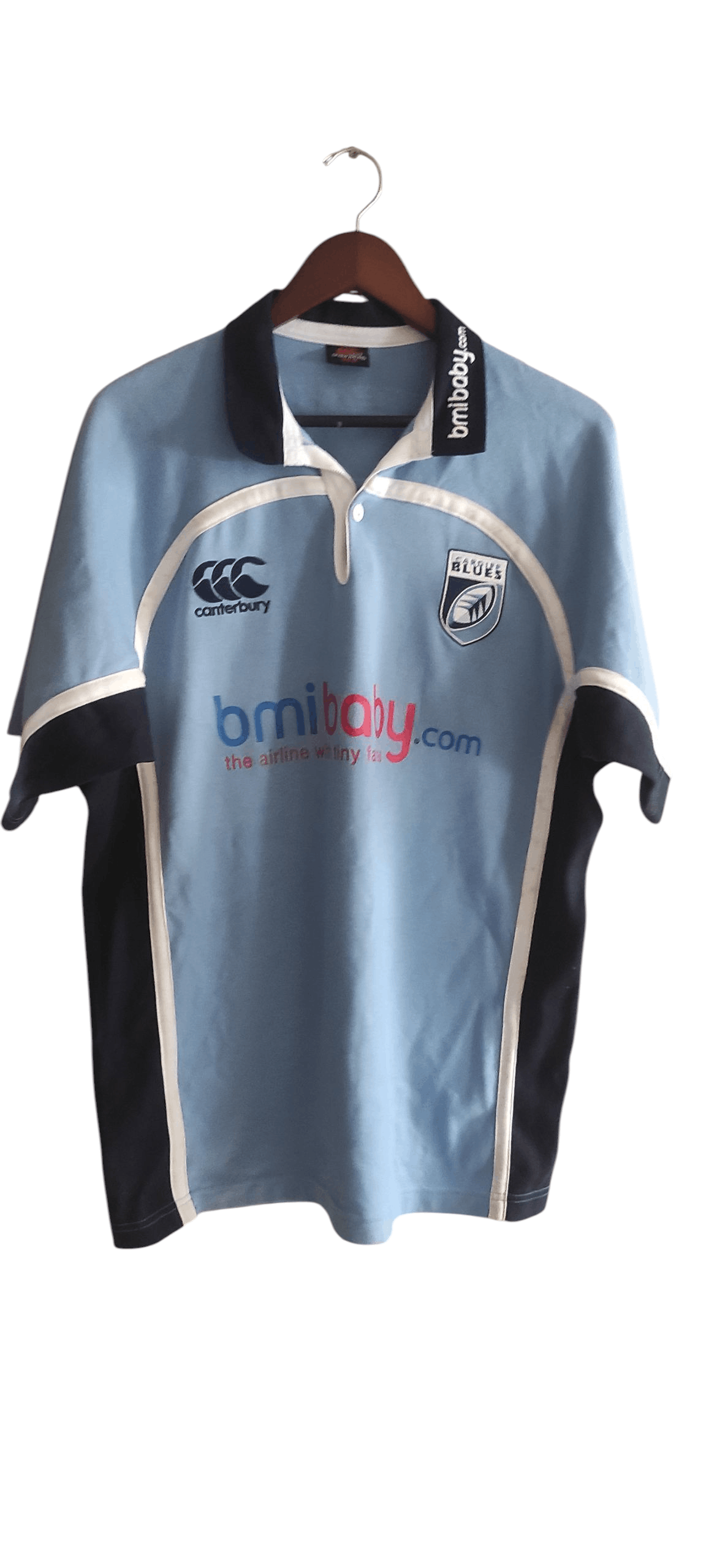 Canterbury of New Zealand Canterbury Of New Zealand Cardiff Blues Rugby Union Jersey Size US L / EU 52-54 / 3 - 1 Thumbnail