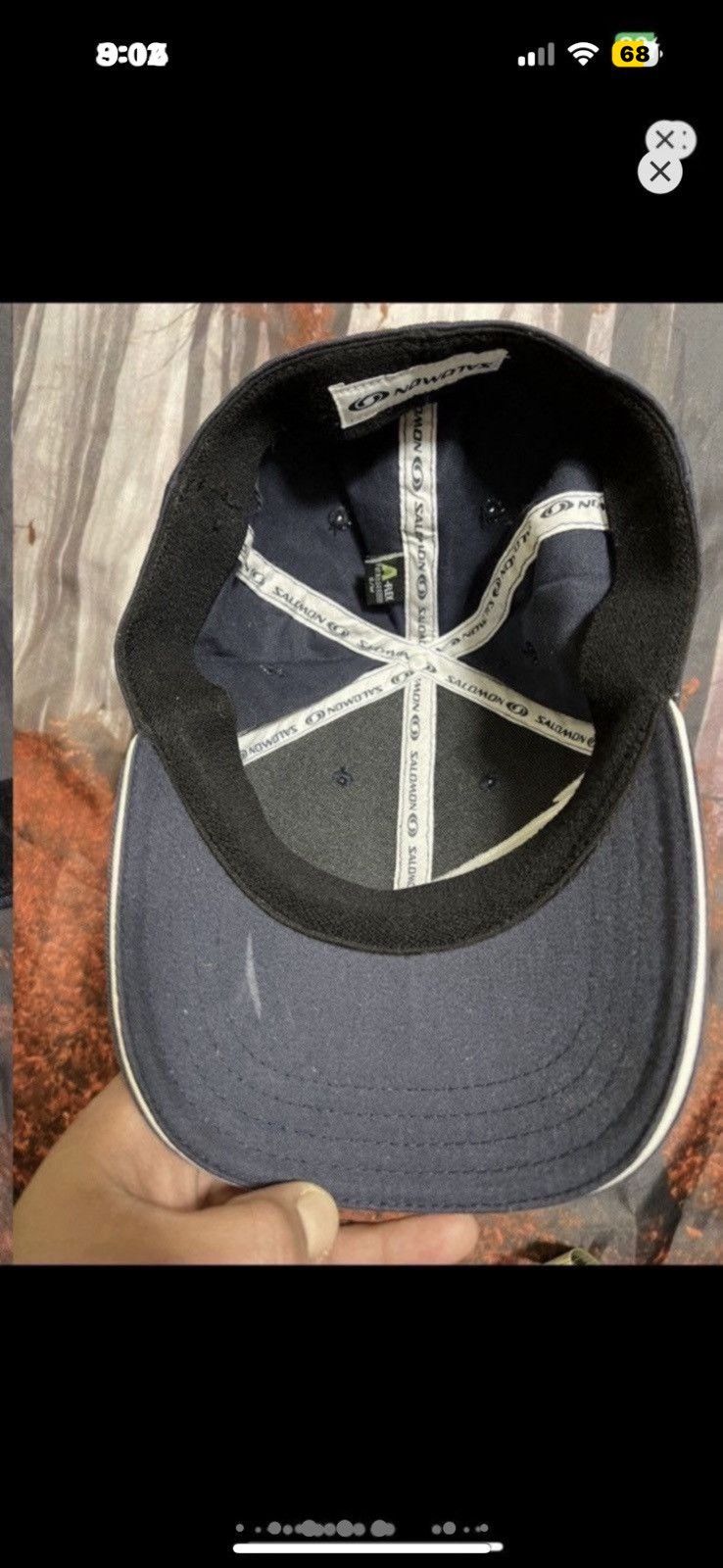 Salomon ***FINAL DROP***RARE 00s SALOMON TECHNICAL FITTED CAP S/M Size ONE SIZE - 9 Thumbnail