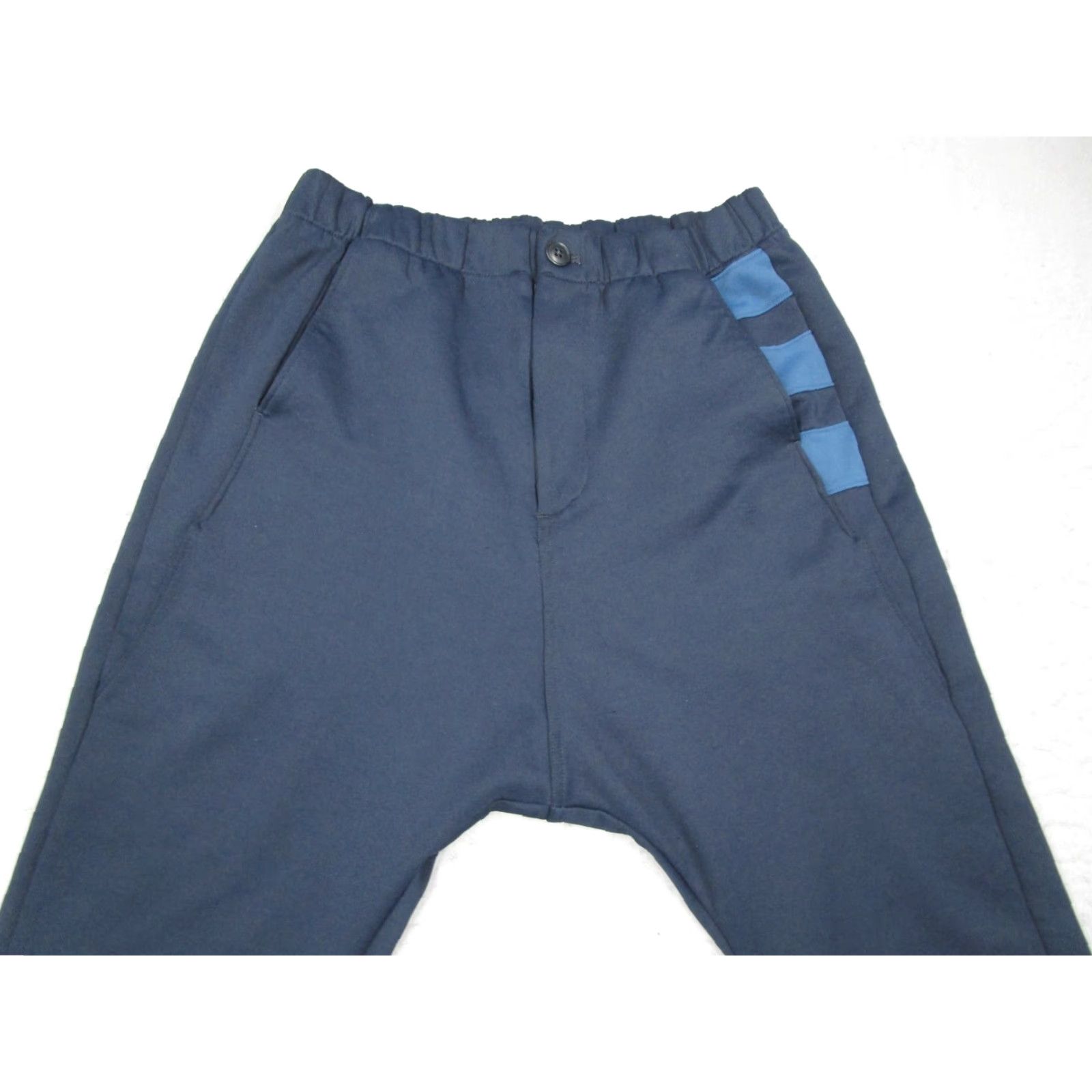 Yohji Yamamoto Y-3 Yohji Yamamoto Adidas Women’s Pants Joggers Activewear Medium Blue Cotton Blend Track Size 32" / US 10 / IT 46 - 2 Thumbnail