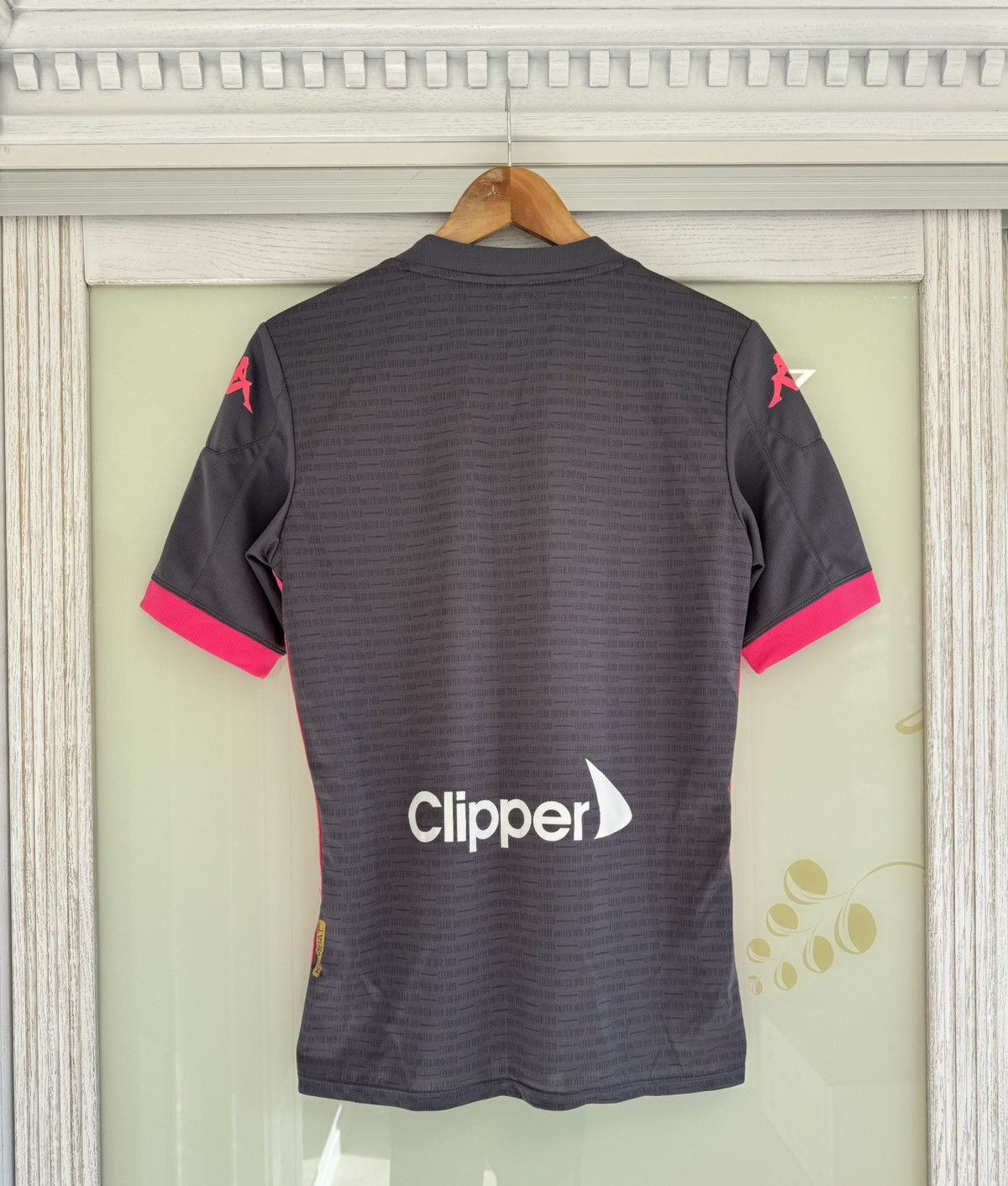 Kappa Leeds United 2019-2020 Away Soccer Jersey Football Shirt Kit Size US S / EU 44-46 / 1 - 2 Thumbnail